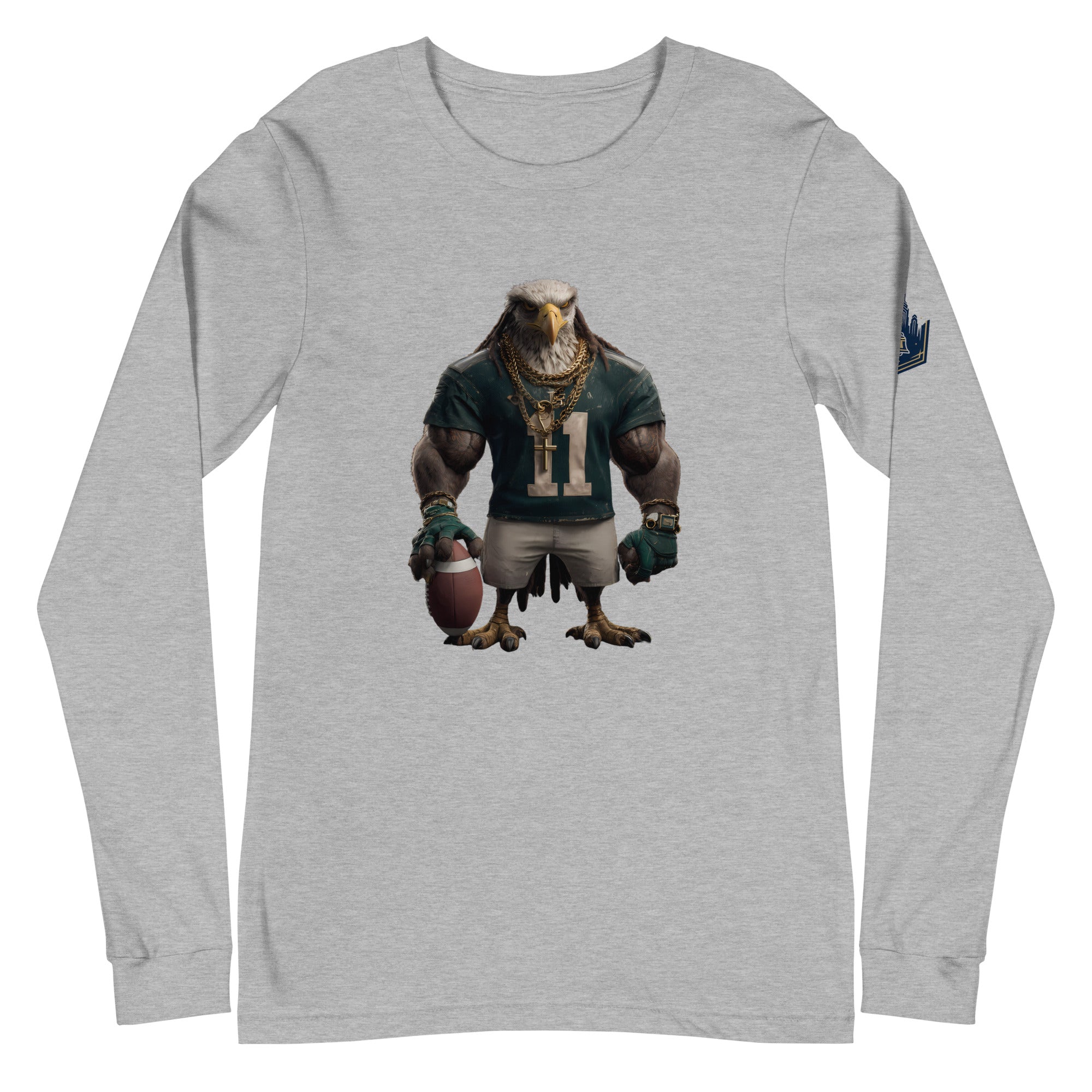 Eagle 8 W Unisex Long Sleeve Tee Athletic Heather