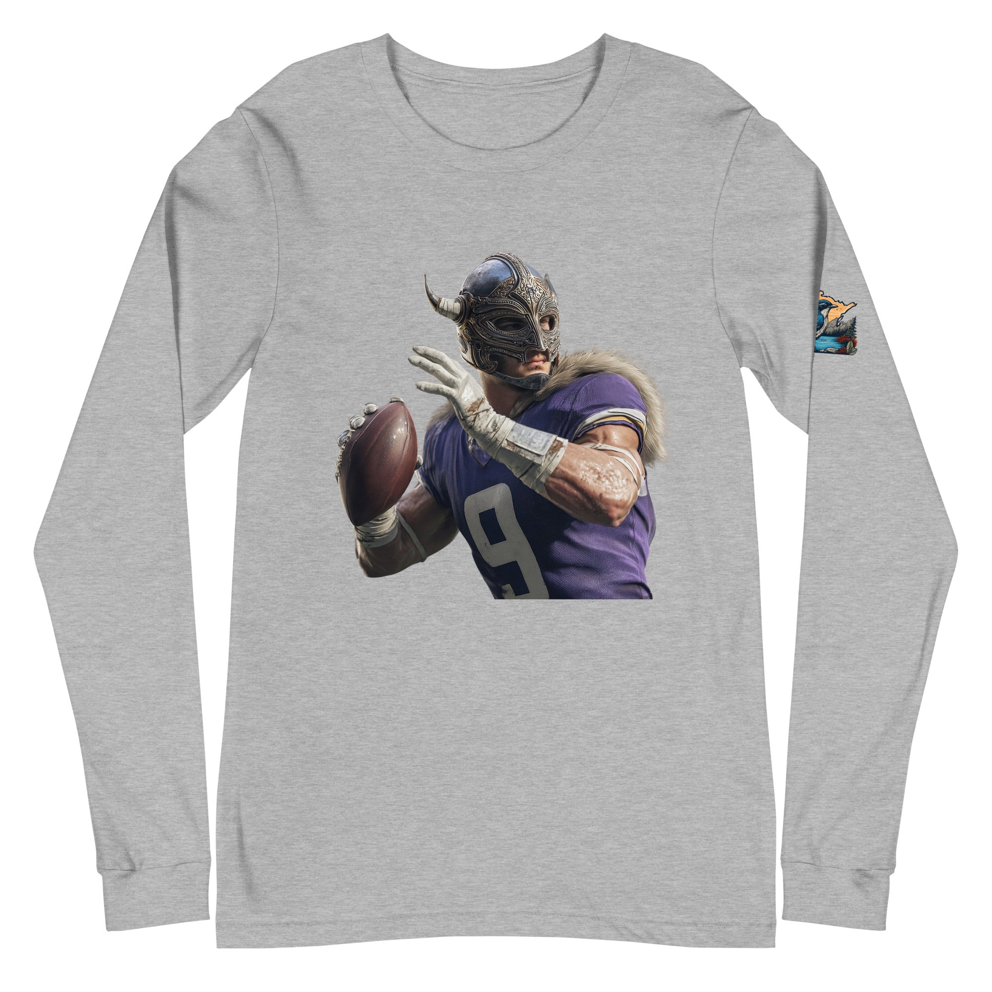 Viking 1 W Unisex Long Sleeve Tee Athletic Heather