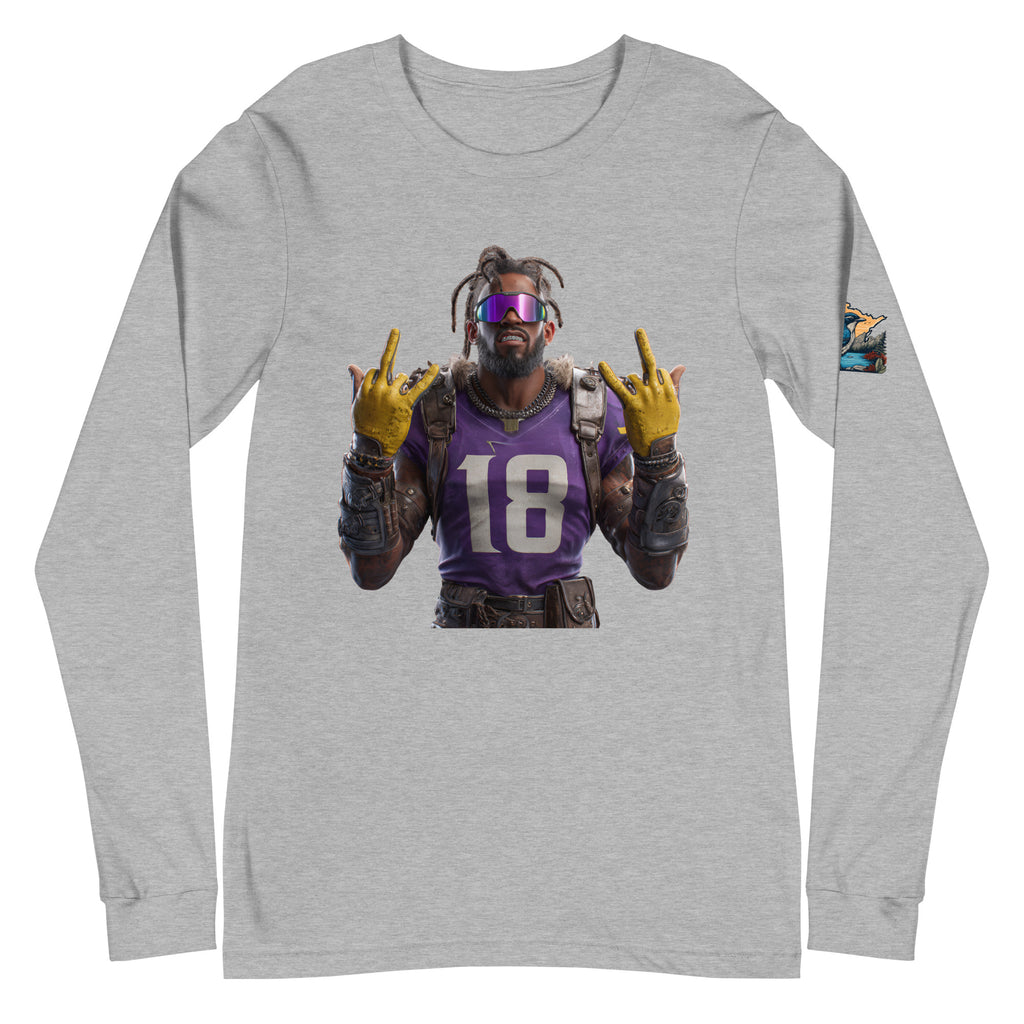 Viking 4 M Unisex Long Sleeve Tee Athletic Heather