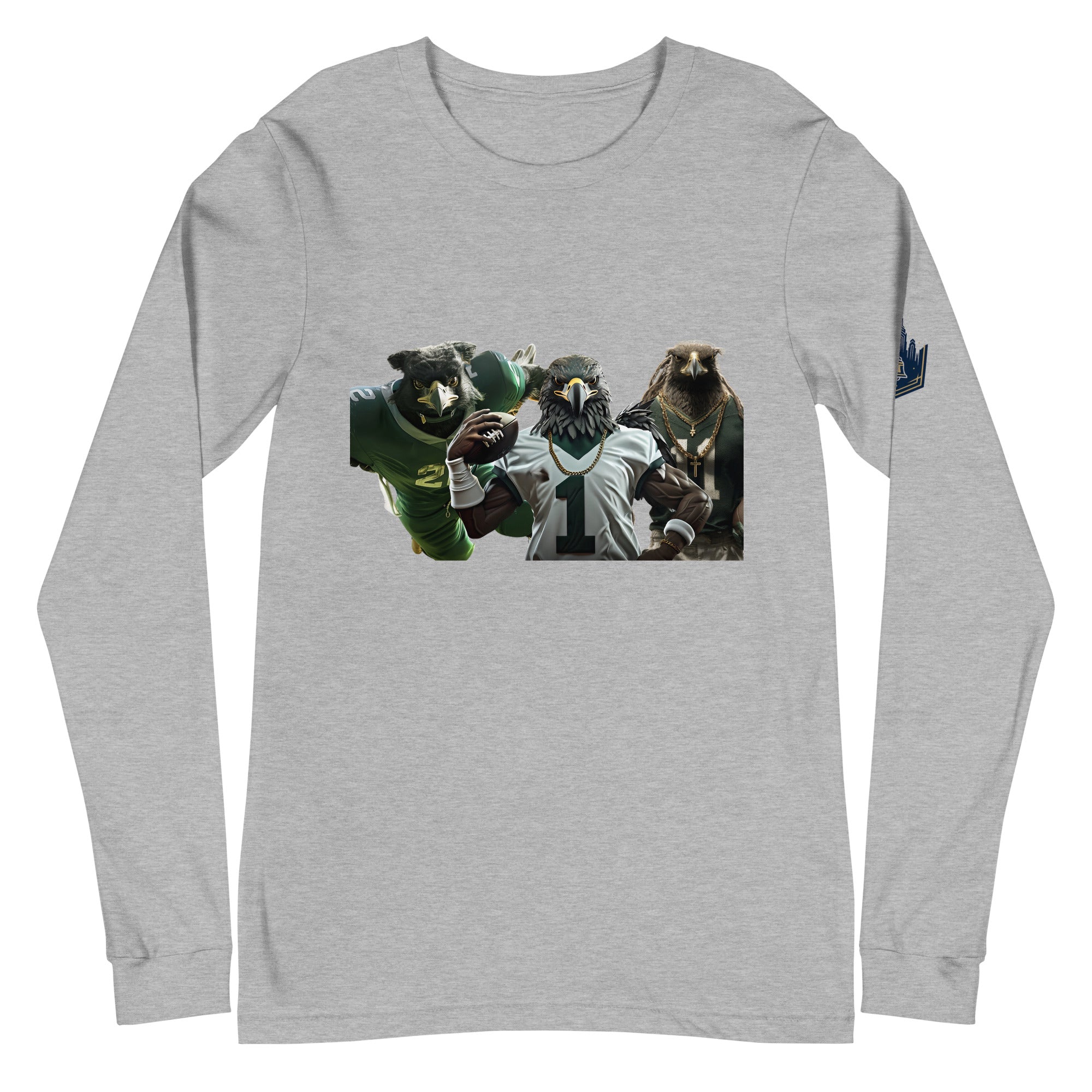 Eagle 13 M Unisex Long Sleeve Tee Athletic Heather