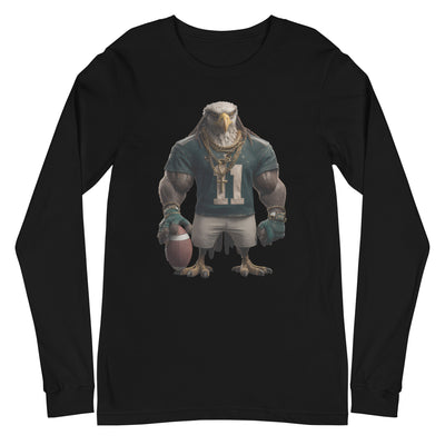 Eagle 8 M Unisex Long Sleeve Tee Black