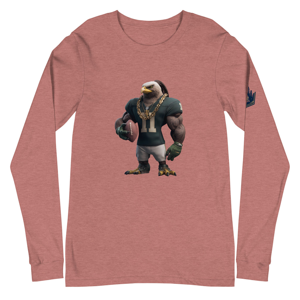 Eagle 5 W Unisex Long Sleeve Tee Heather Mauve