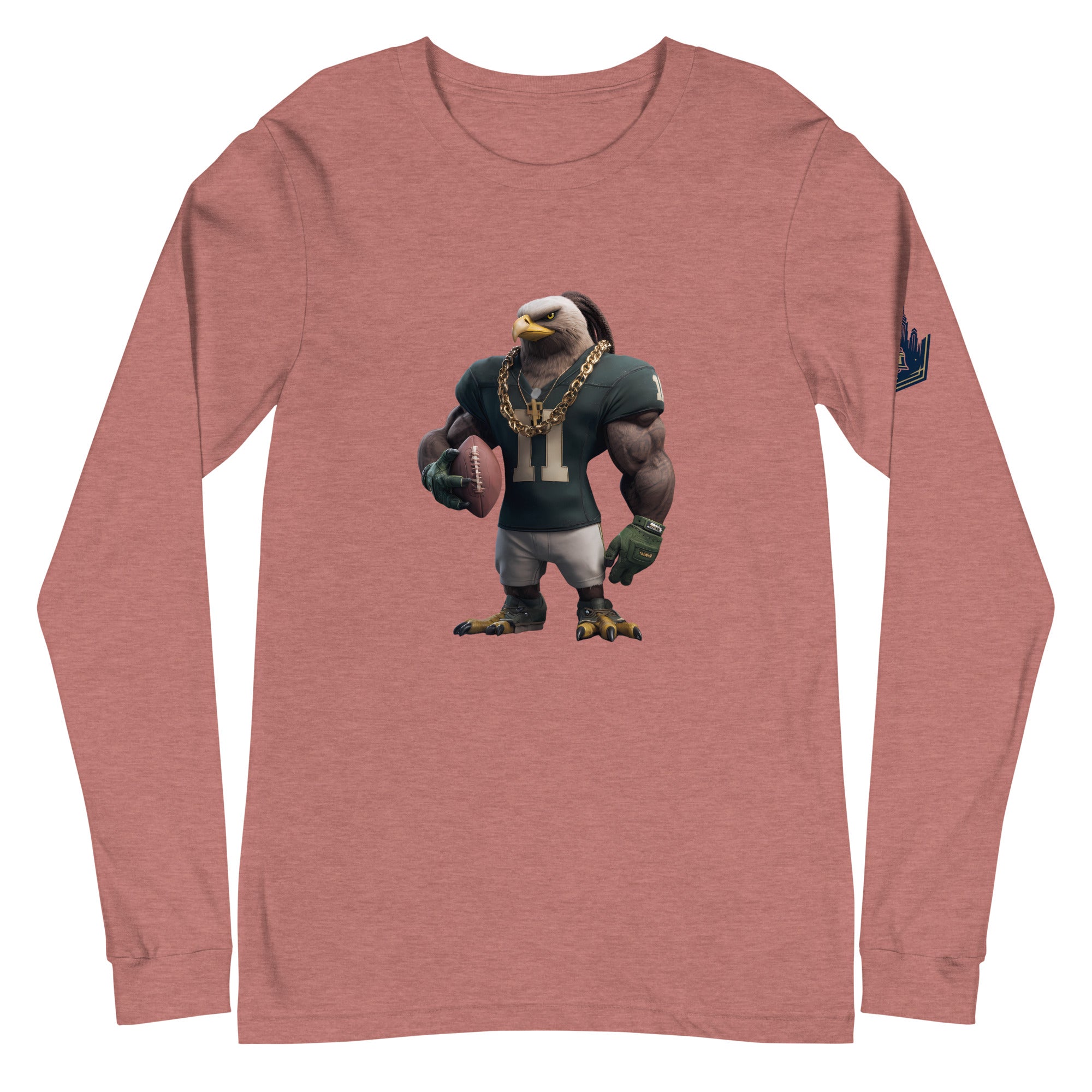 Eagle 5 W Unisex Long Sleeve Tee Heather Mauve