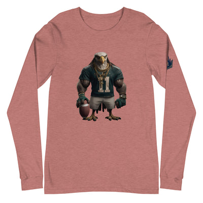 Eagle 8 W Unisex Long Sleeve Tee Heather Mauve
