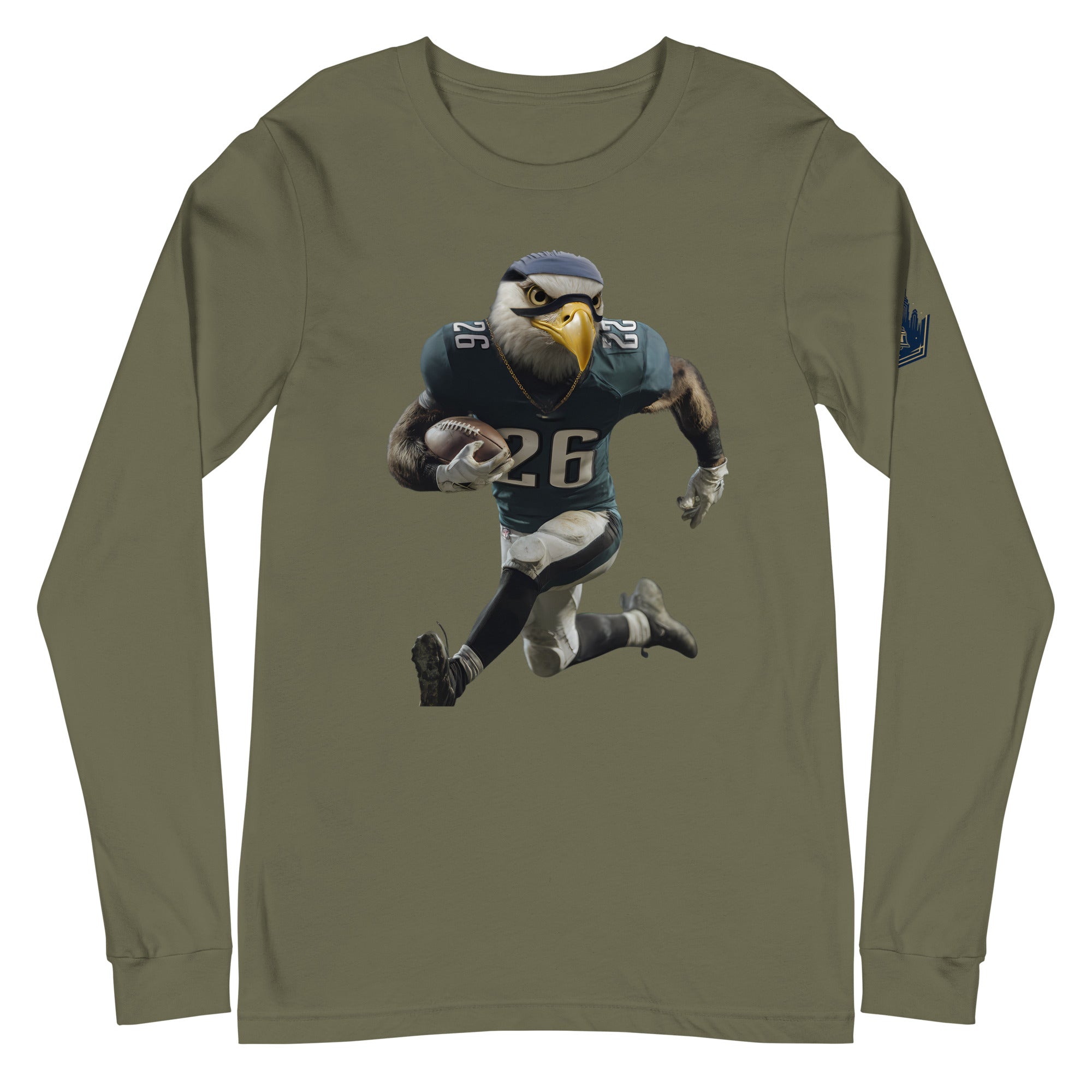 Eagle 11 M Unisex Long Sleeve Tee Military Green