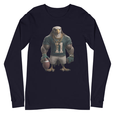 Eagle 8 M Unisex Long Sleeve Tee Navy