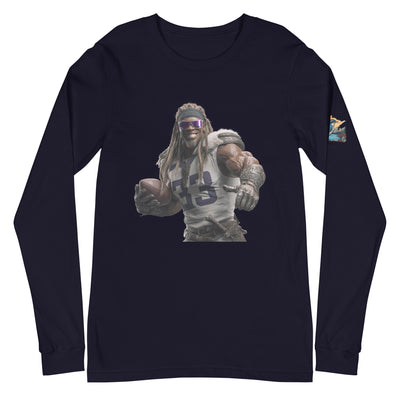 Viking 8 M Unisex Long Sleeve Tee Navy