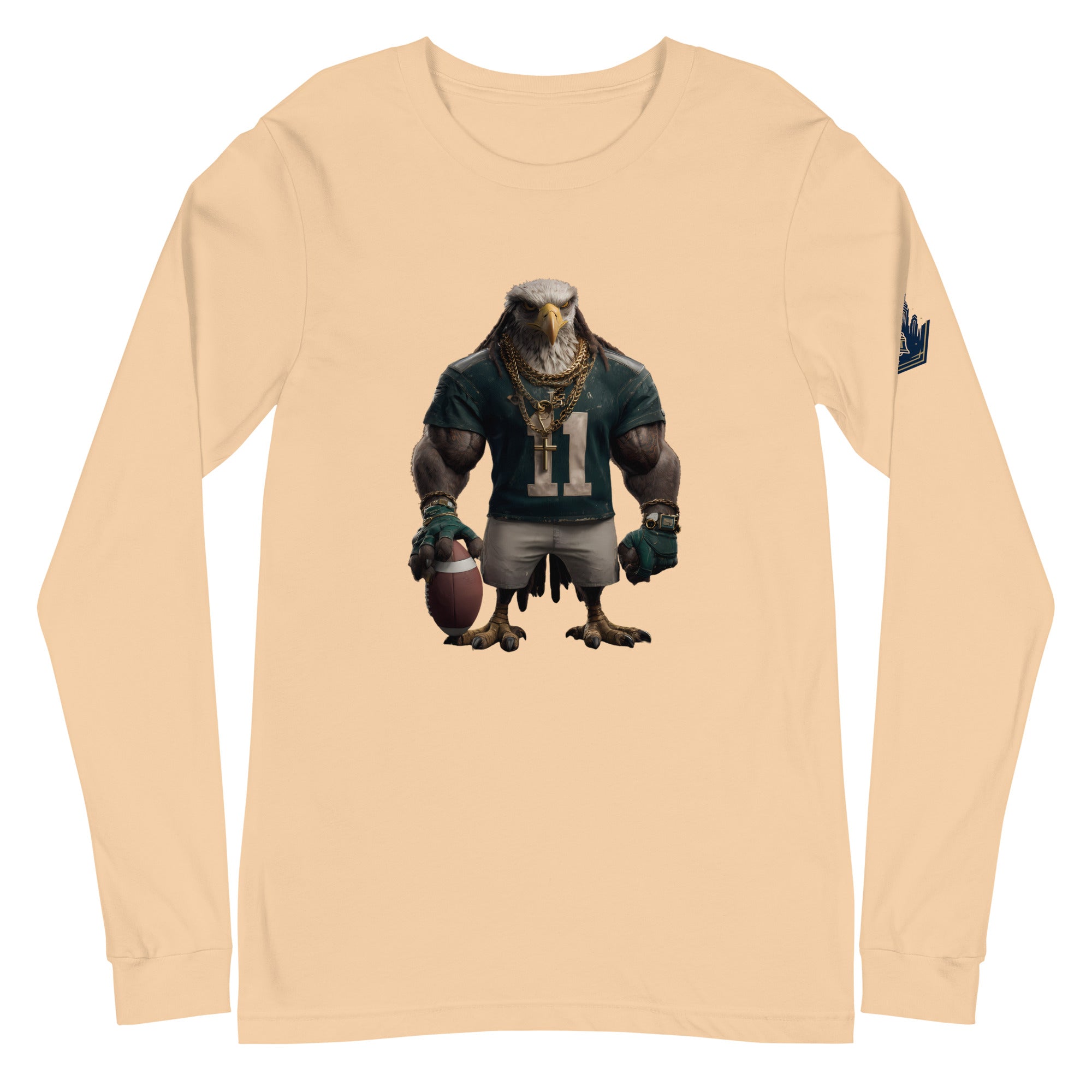 Eagle 8 W Unisex Long Sleeve Tee Sand Dune