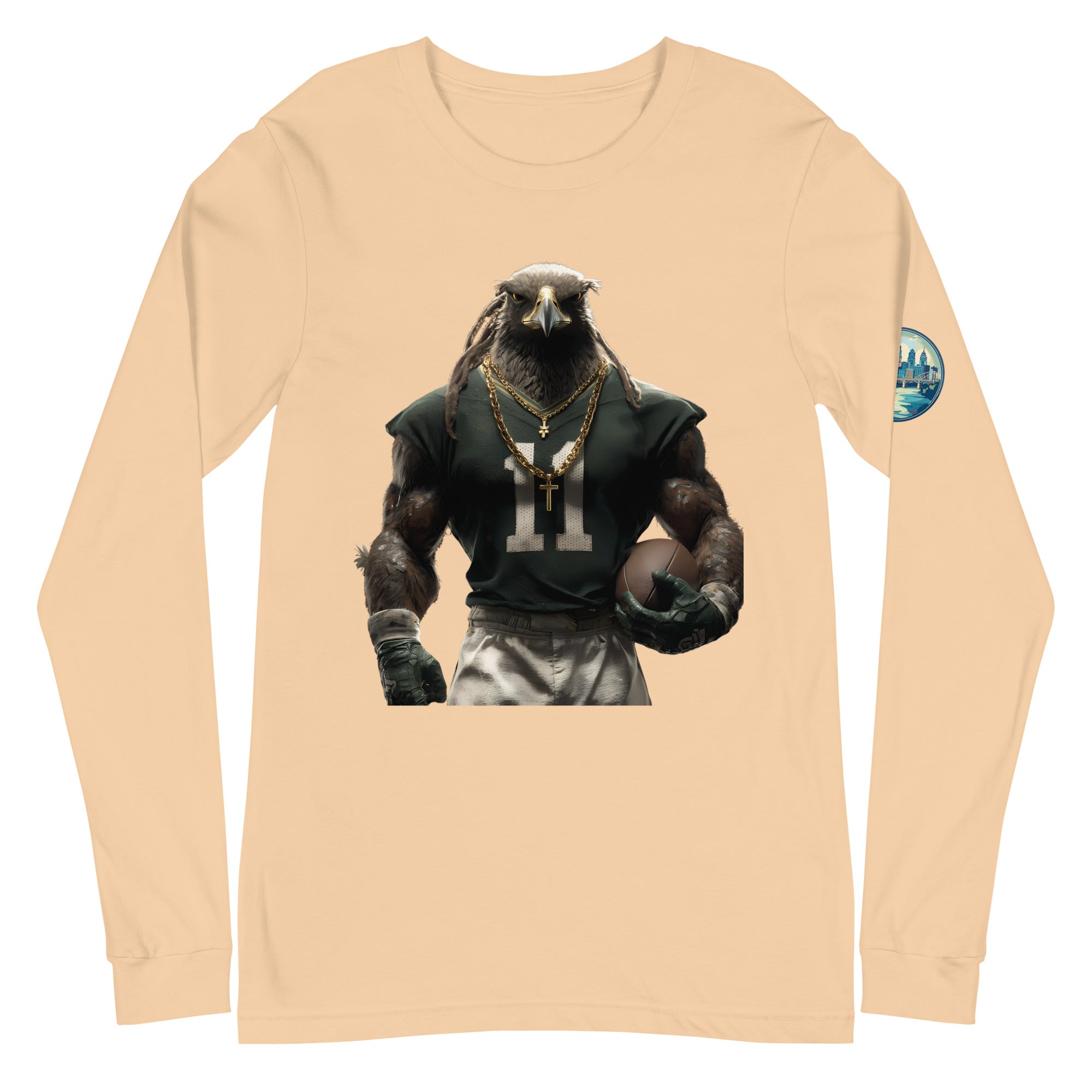 Eagle 9 M Unisex Long Sleeve Tee Sand Dune