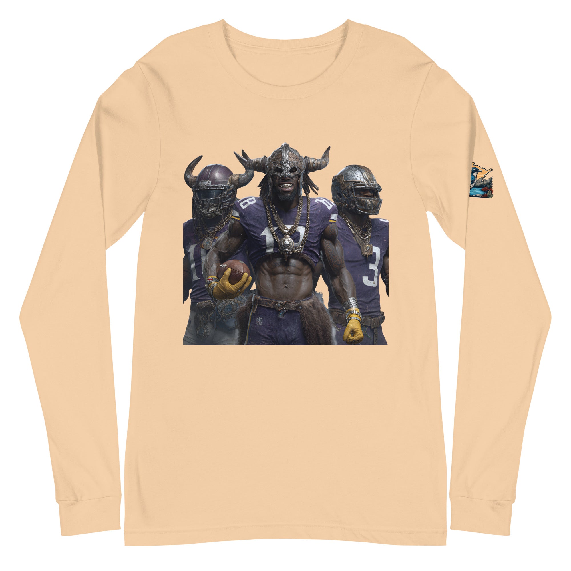 Viking 5 M Unisex Long Sleeve Tee Sand Dune