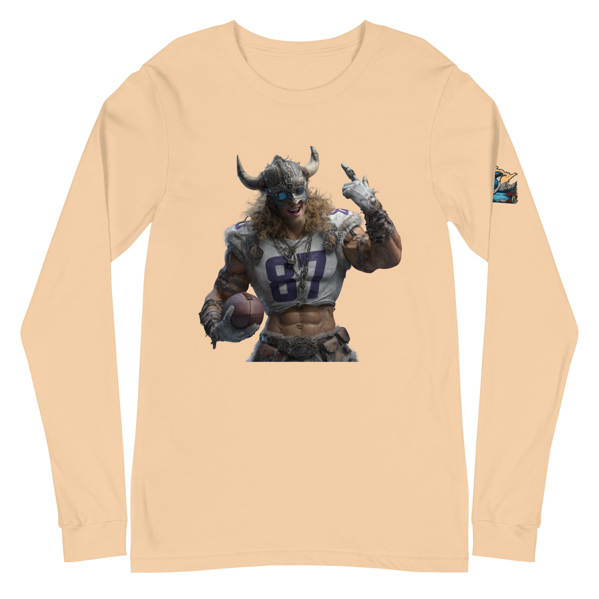 Viking 10 M Unisex Long Sleeve Tee Sand Dune