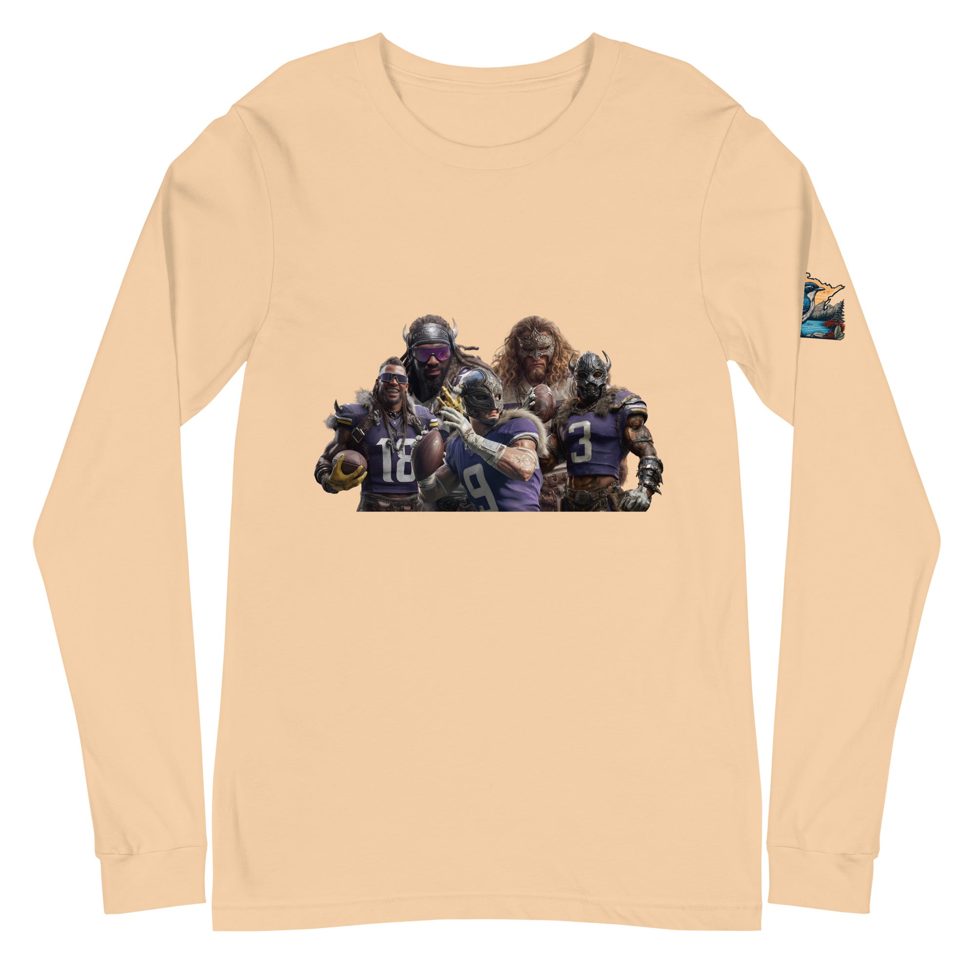 Viking 11 m Unisex Long Sleeve Tee Sand Dune