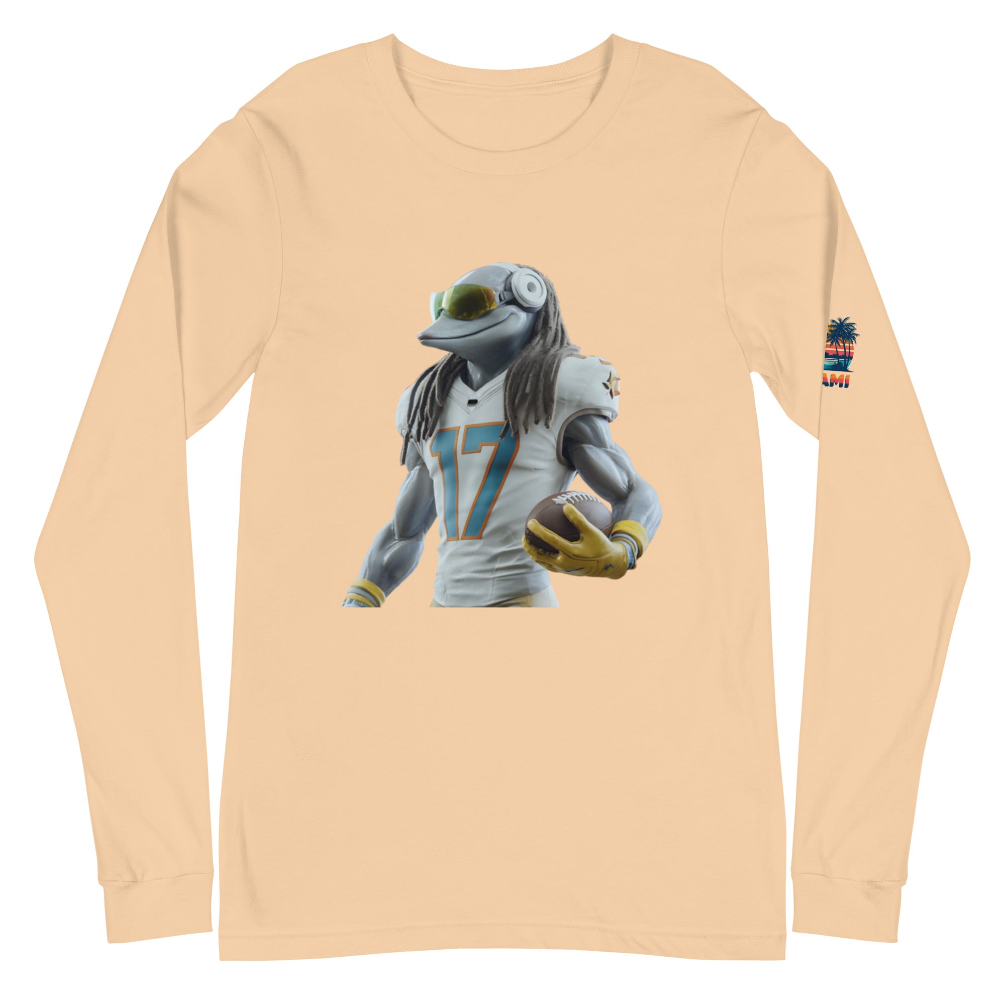 Dolphin 5 M Unisex Long Sleeve Tee Sand Dune