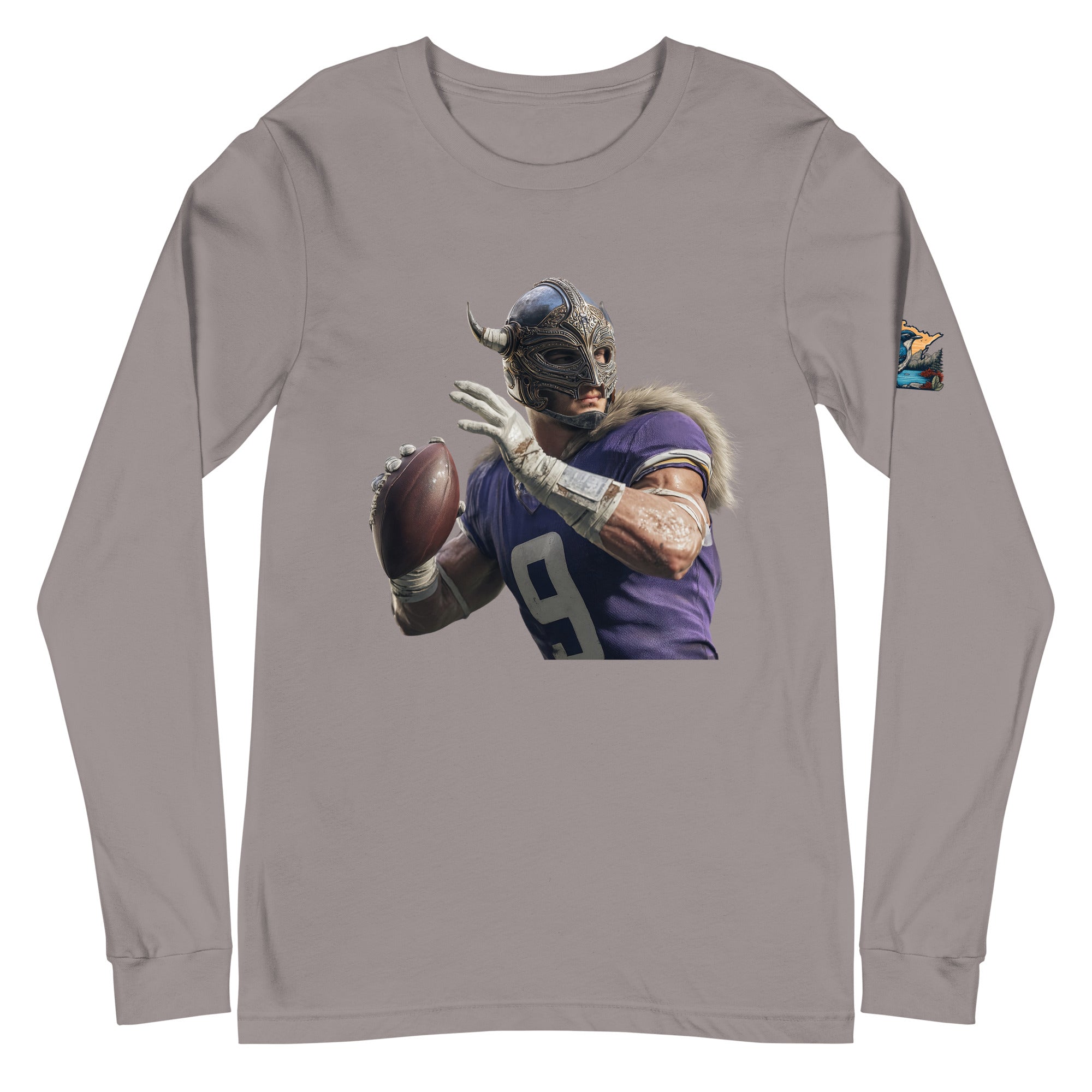 Viking 1 W Unisex Long Sleeve Tee Storm