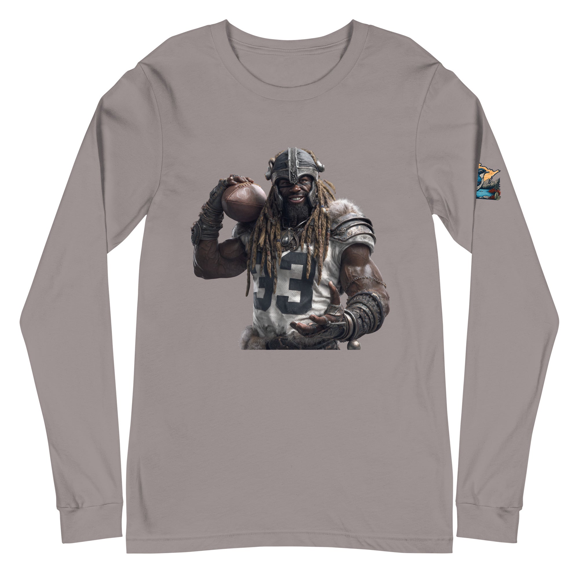 Viking 9 M Unisex Long Sleeve Tee Storm