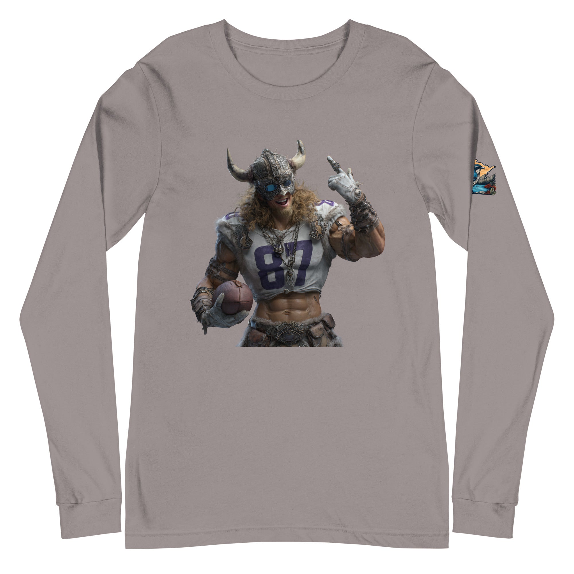 Viking 10 M Unisex Long Sleeve Tee Storm