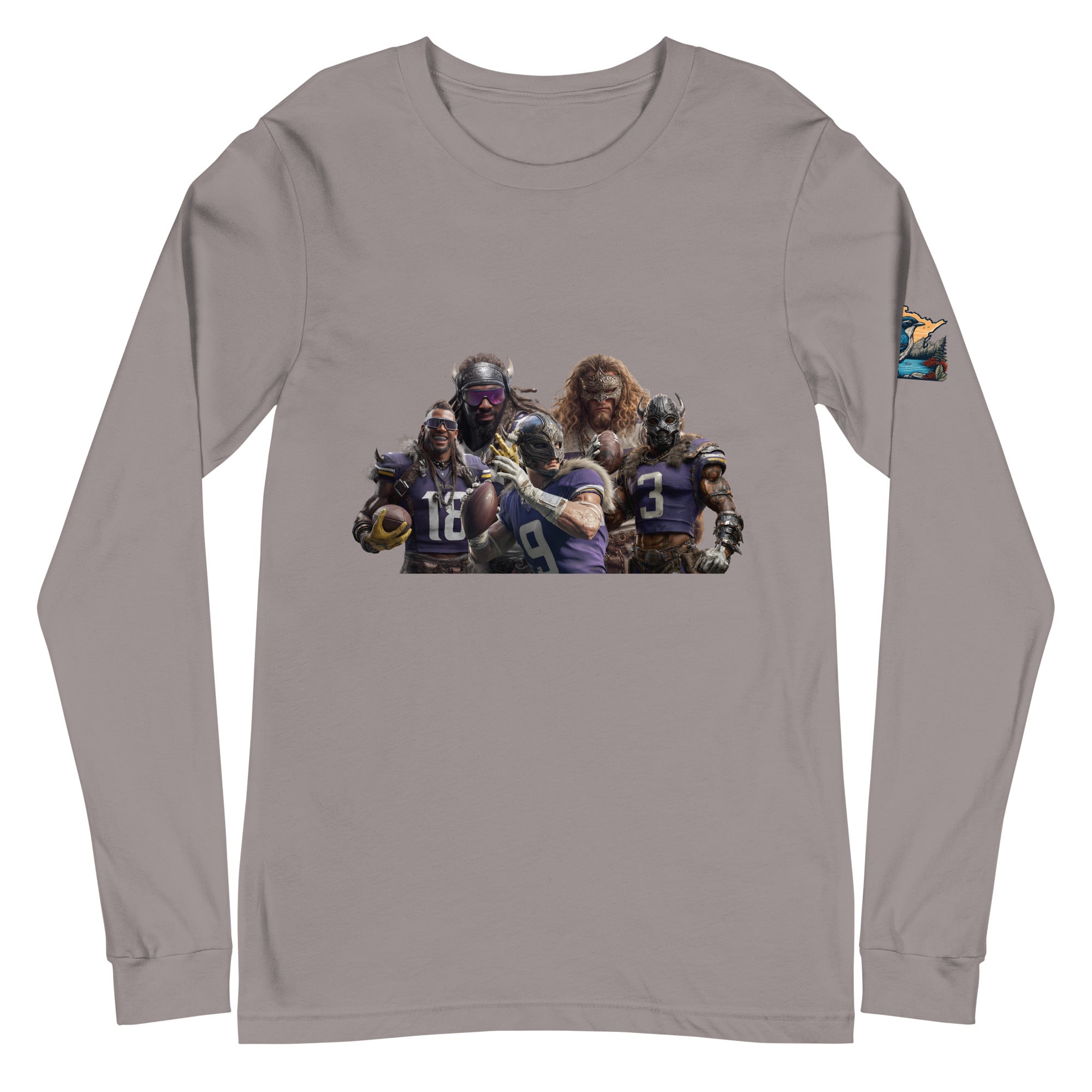 Viking 11 m Unisex Long Sleeve Tee Storm