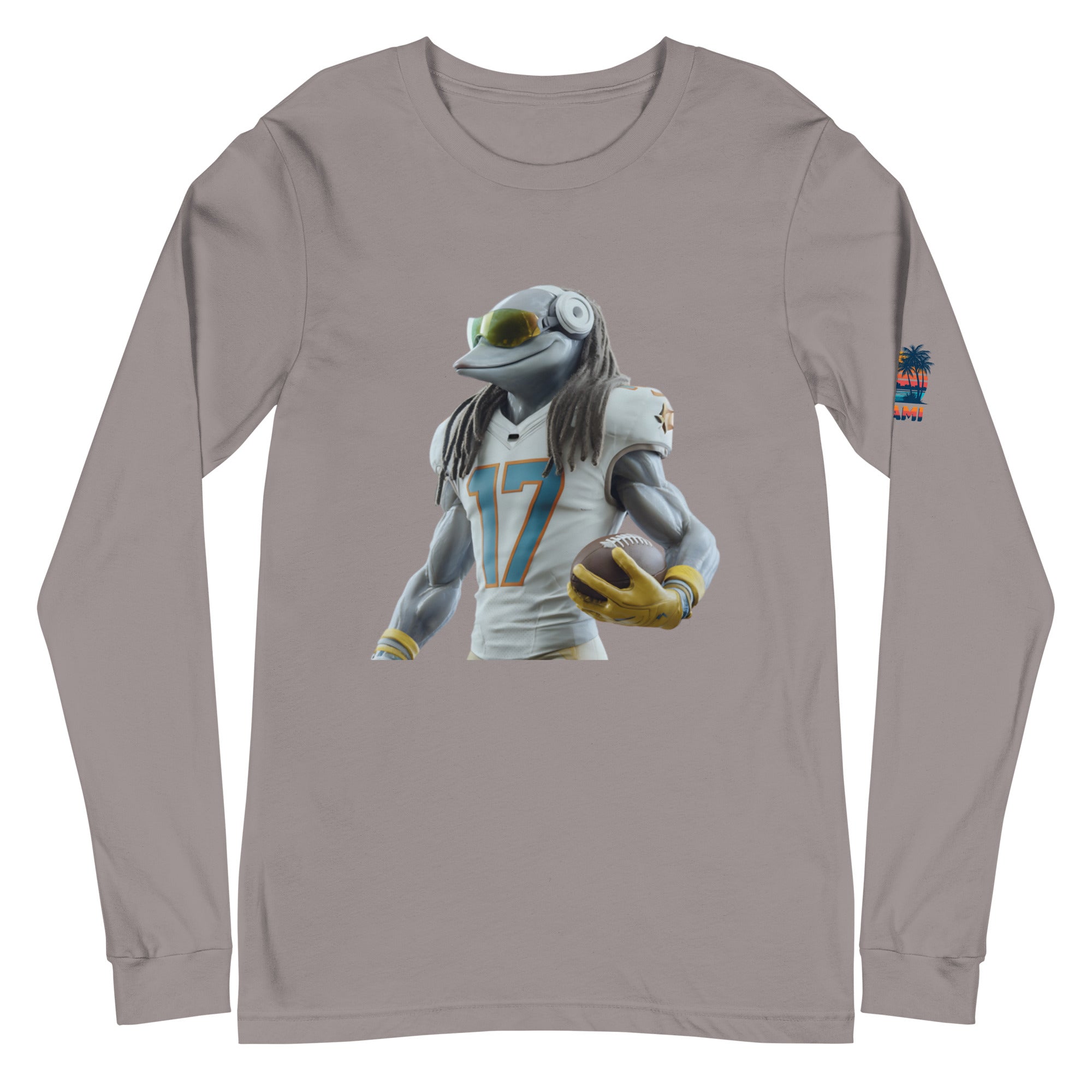 Dolphin 5 M Unisex Long Sleeve Tee Storm