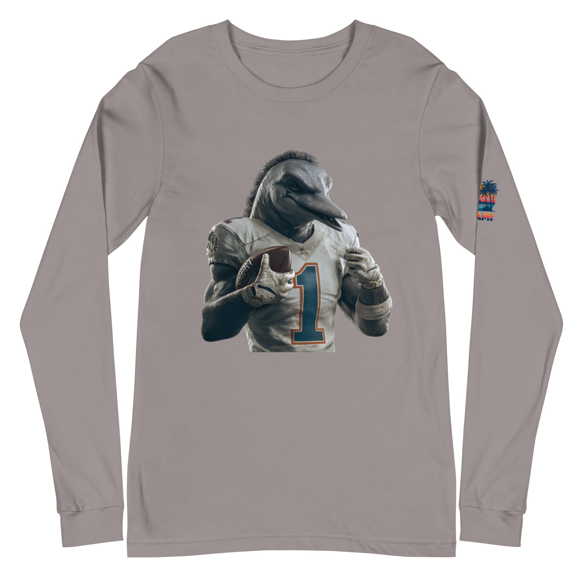 Dolphin 8 m Unisex Long Sleeve Tee Storm