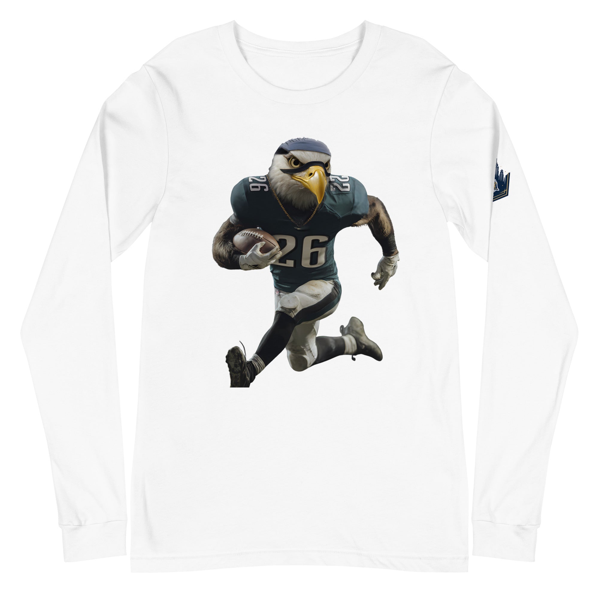 Eagle 11 M Unisex Long Sleeve Tee White