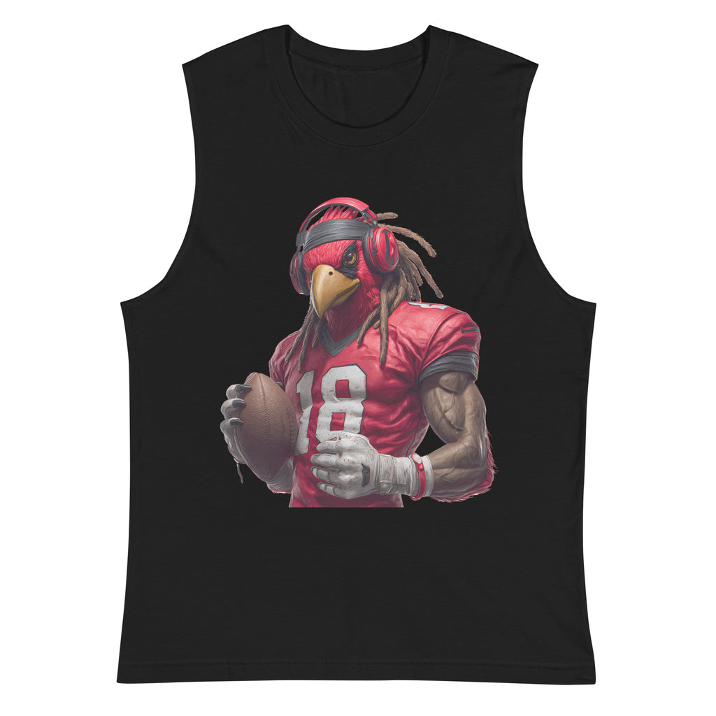 Cardinal 4 Men Muscle Shirt Black