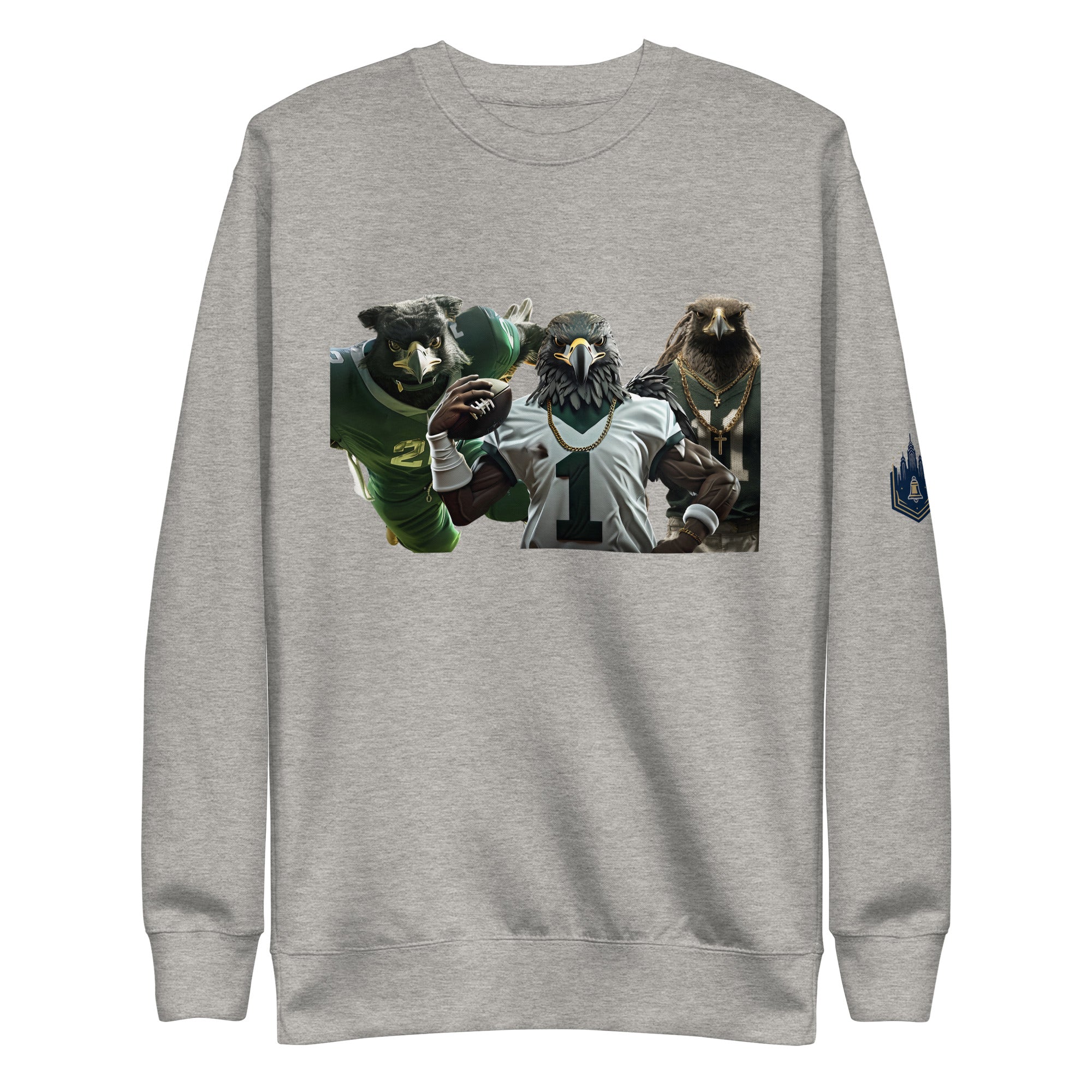 Eagle 13 M Unisex Premium Sweatshirt Carbon Grey