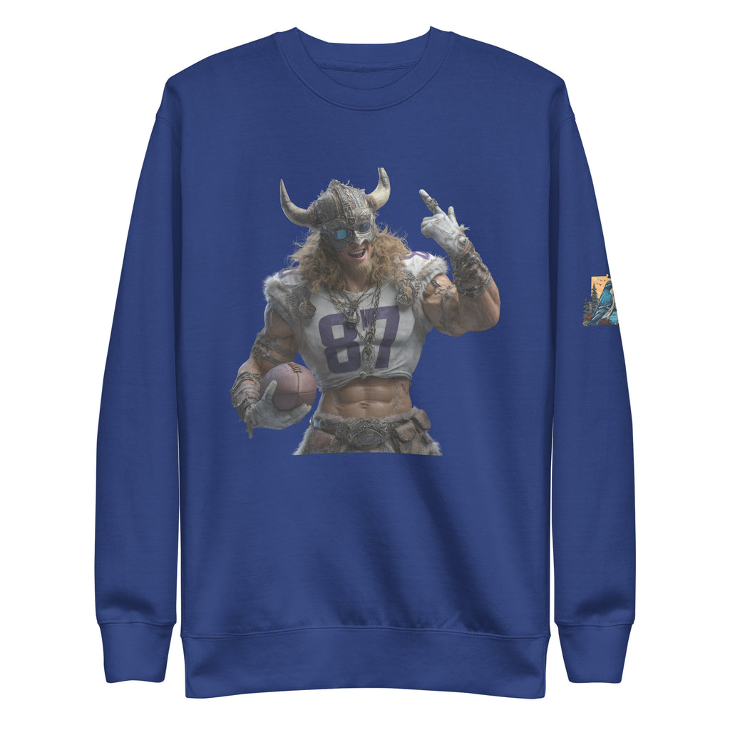 Viking 10 M Unisex Premium Sweatshirt Team Royal