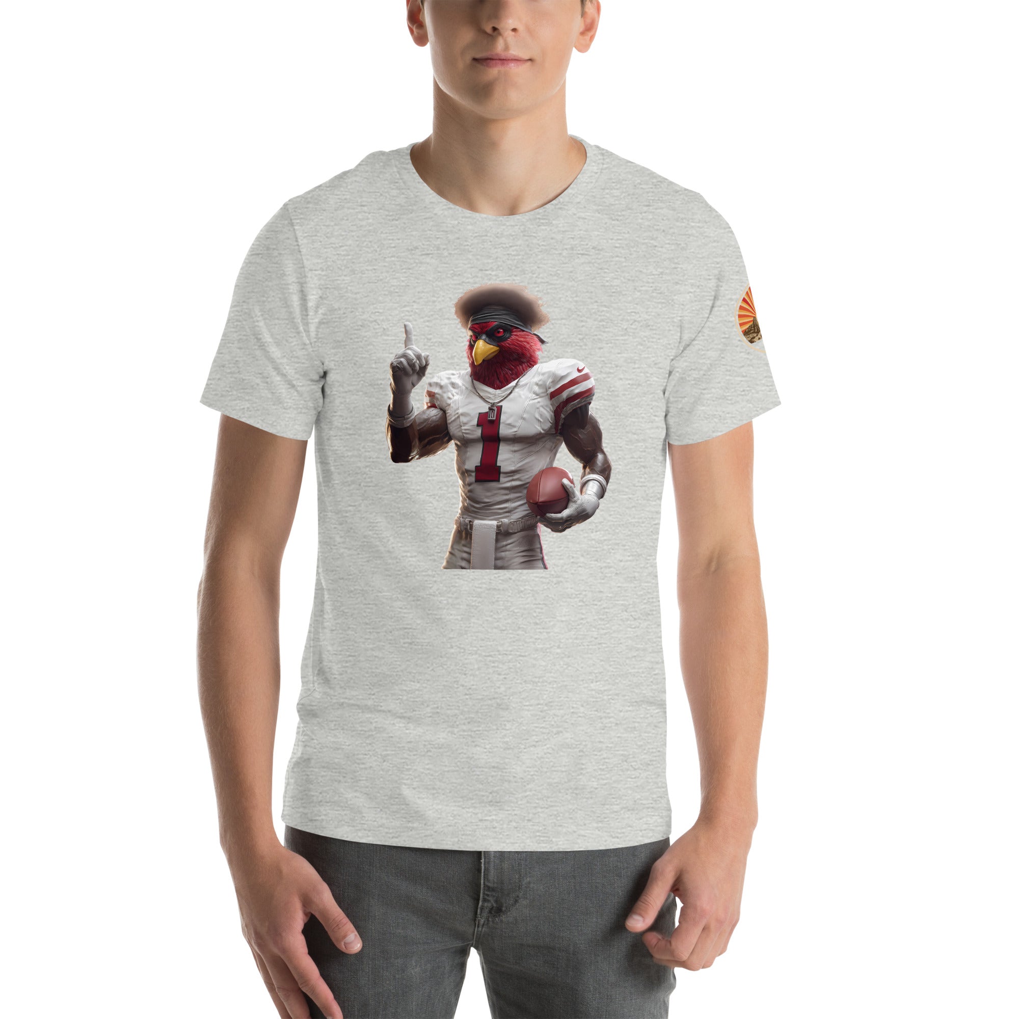 Cardinal 5 Men Unisex t-shirt Athletic Heather