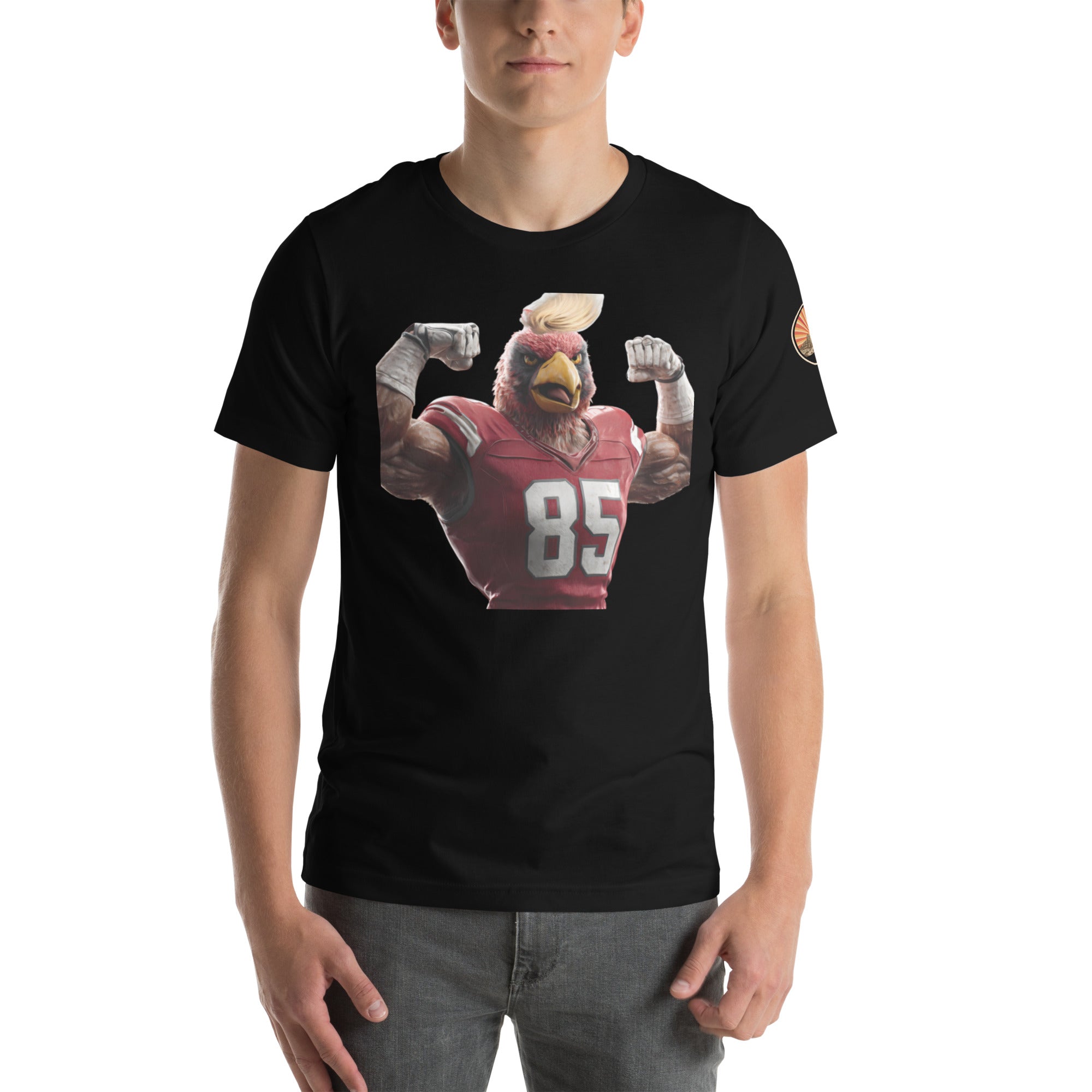 Cardinal 9 Men Unisex t-shirt Black