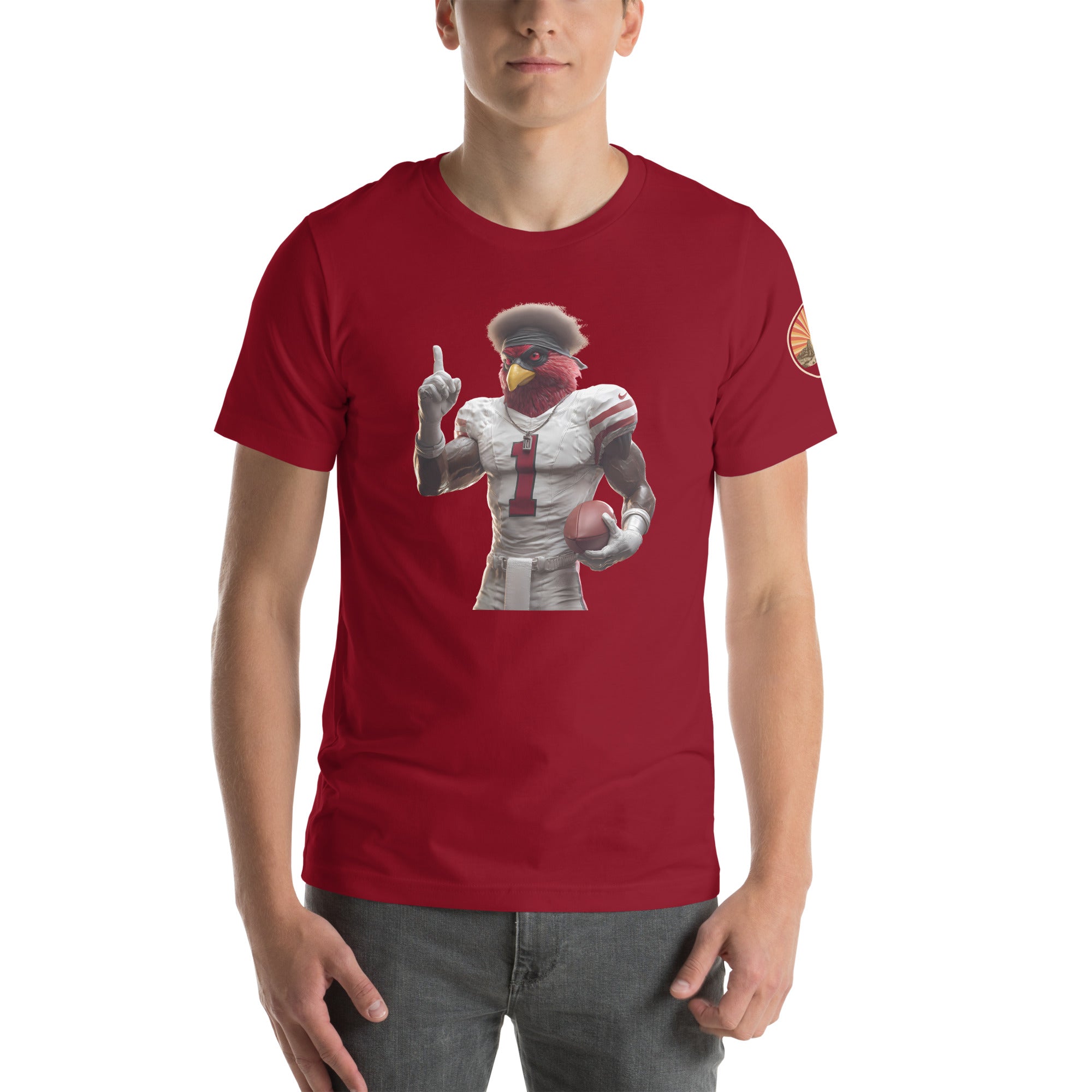 Cardinal 5 Men Unisex t-shirt Cardinal