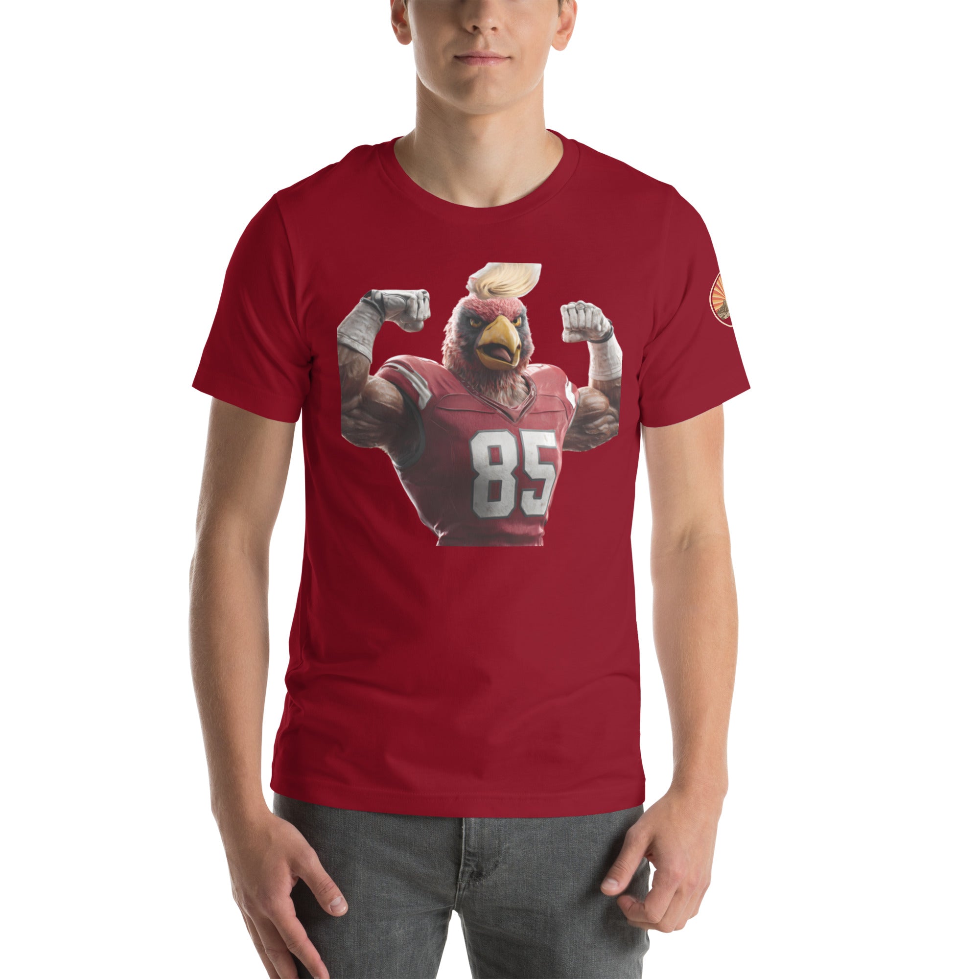 Cardinal 9 Men Unisex t-shirt Cardinal