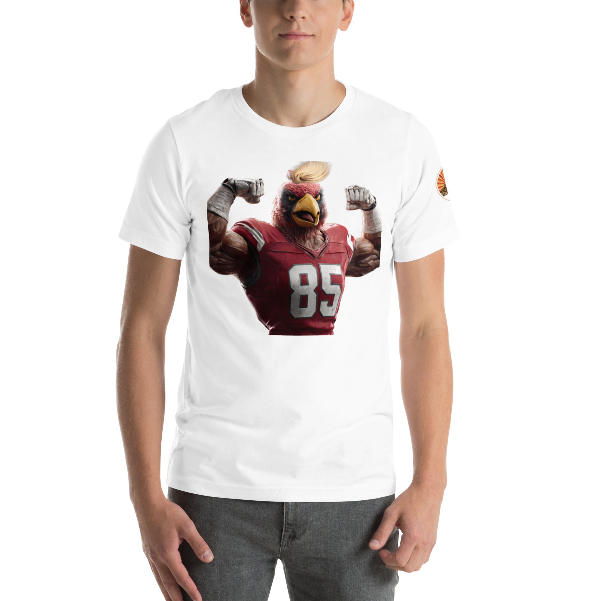 Cardinal 9 Men Unisex t-shirt White