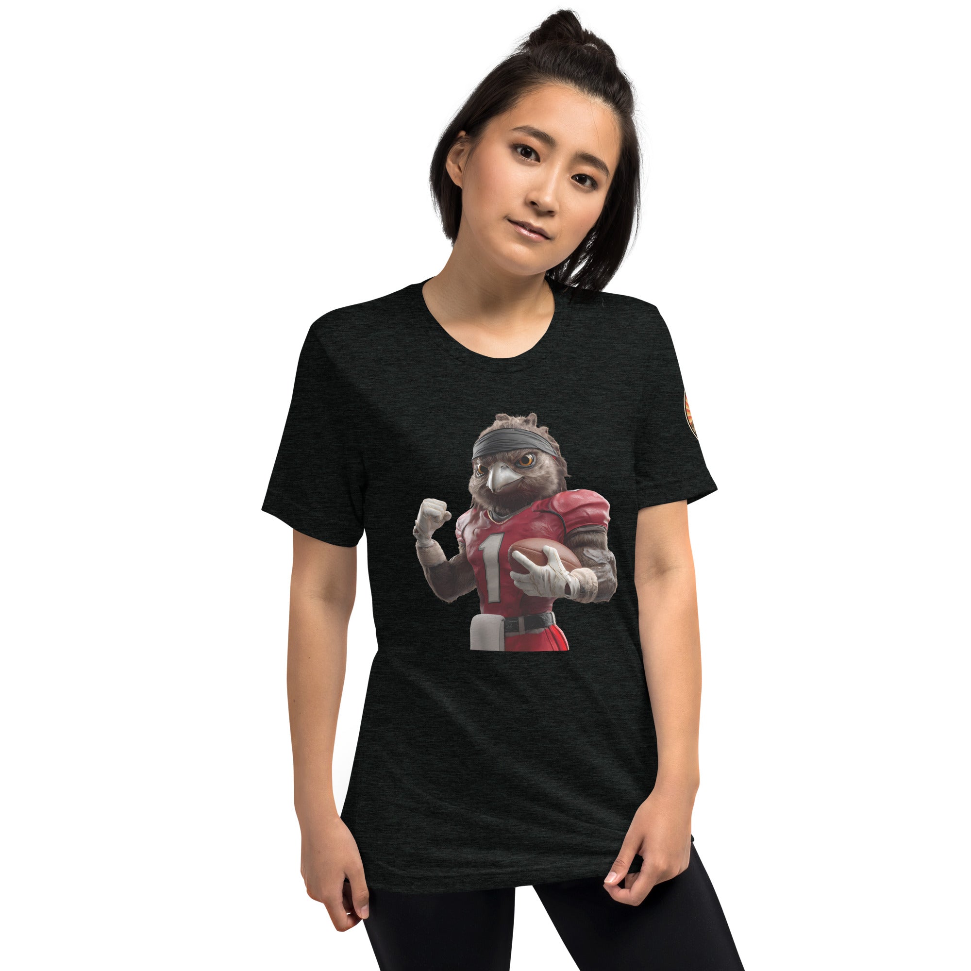 Cardinal 2 Women Short sleeve t-shirt Charcoal-Black Triblend