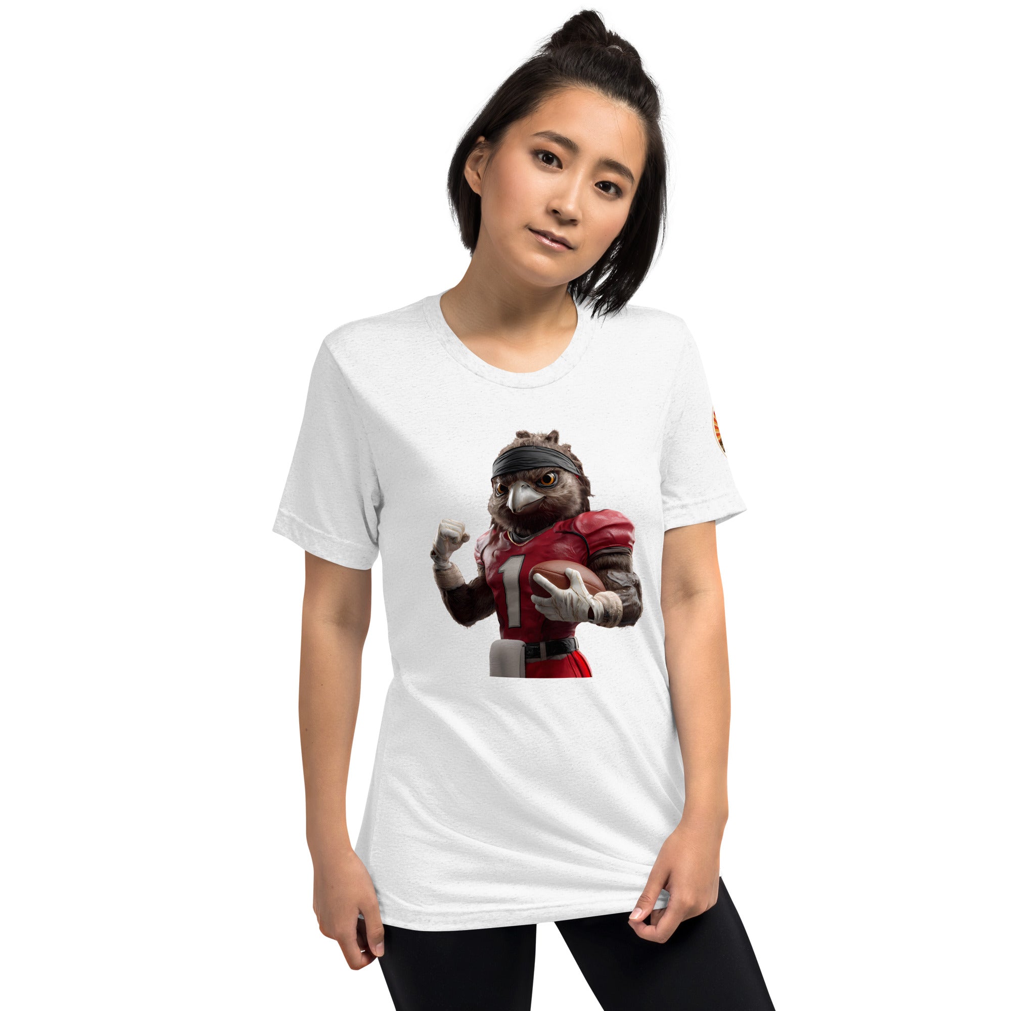 Cardinal 2 Women Short sleeve t-shirt Solid White Triblend