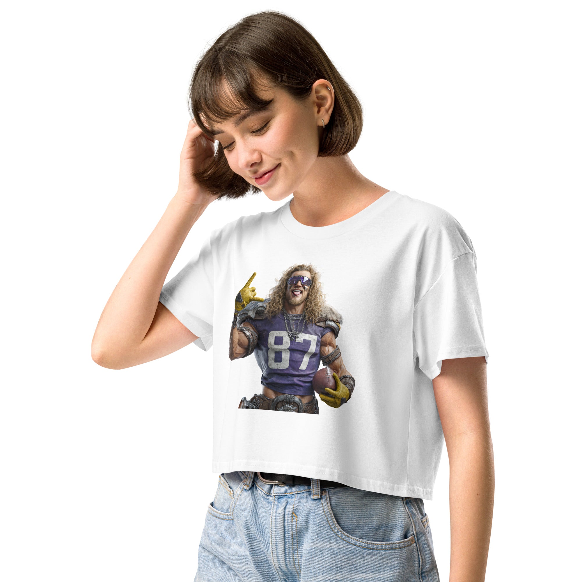 Viking 6 W Women’s crop top White