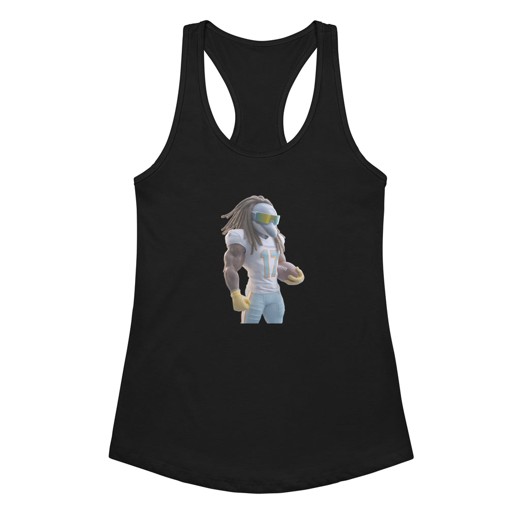 Dolphin 11 W Women’s fitted racerback tank top
