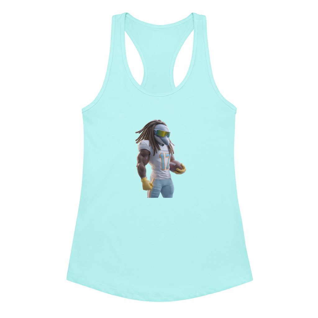 Dolphin 11 W Women’s fitted racerback tank top