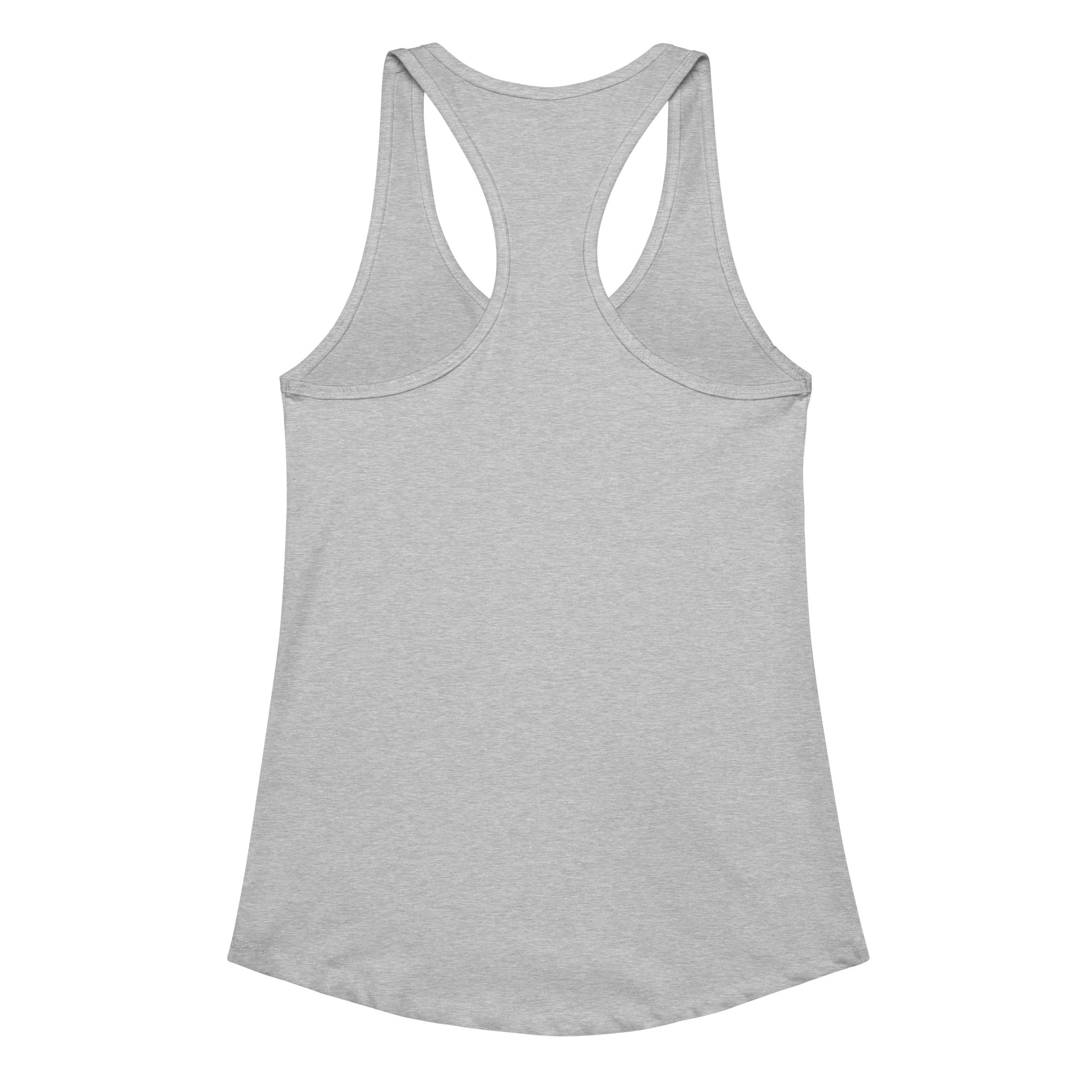 Dolphin 6 W Women’s fitted racerback tank top Heather gray