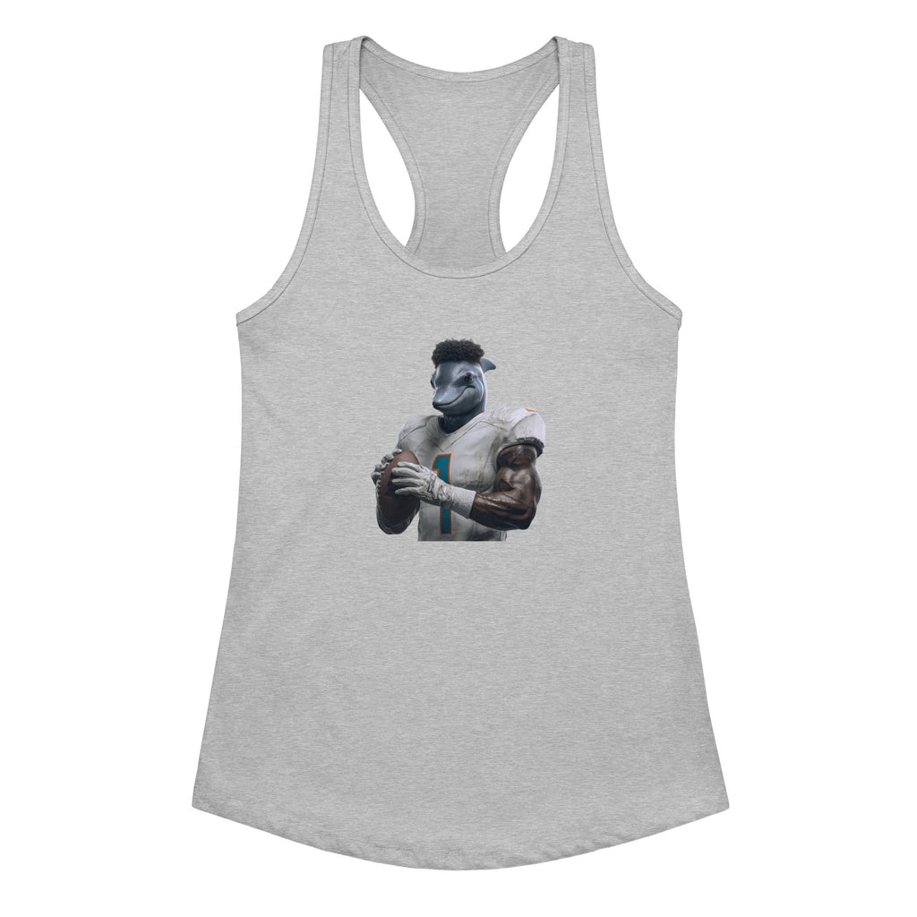 Dolphin 7 W Women’s fitted racerback tank top