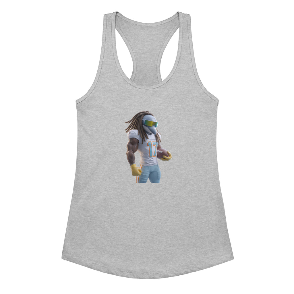 Dolphin 11 W Women’s fitted racerback tank top
