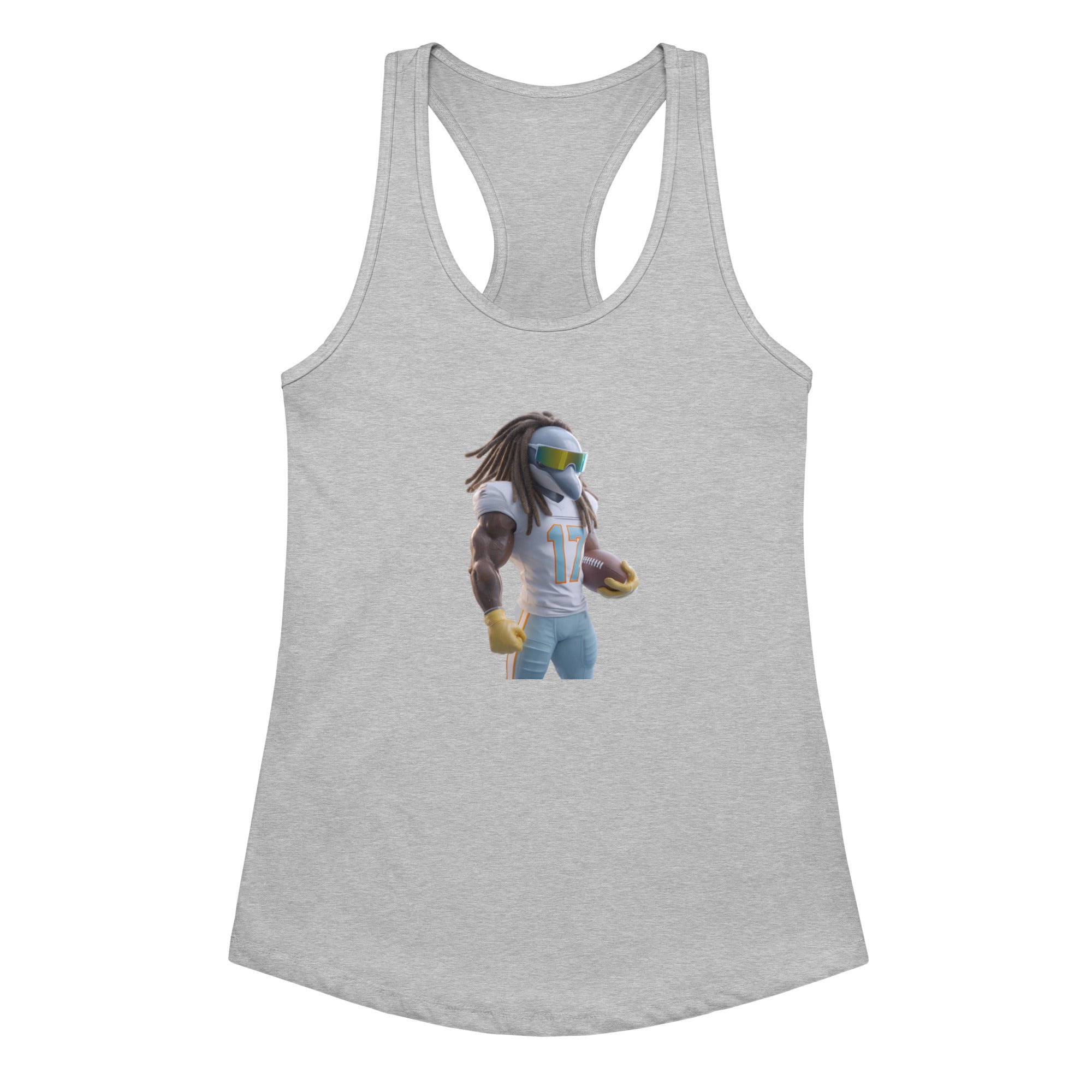 Dolphin 11 W Women’s fitted racerback tank top