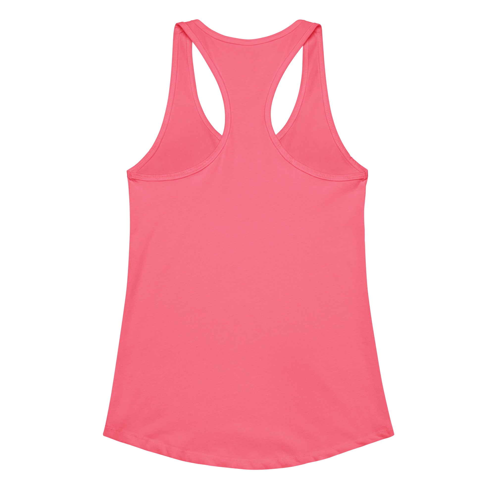 Dolphin 6 W Women’s fitted racerback tank top Hot Pink