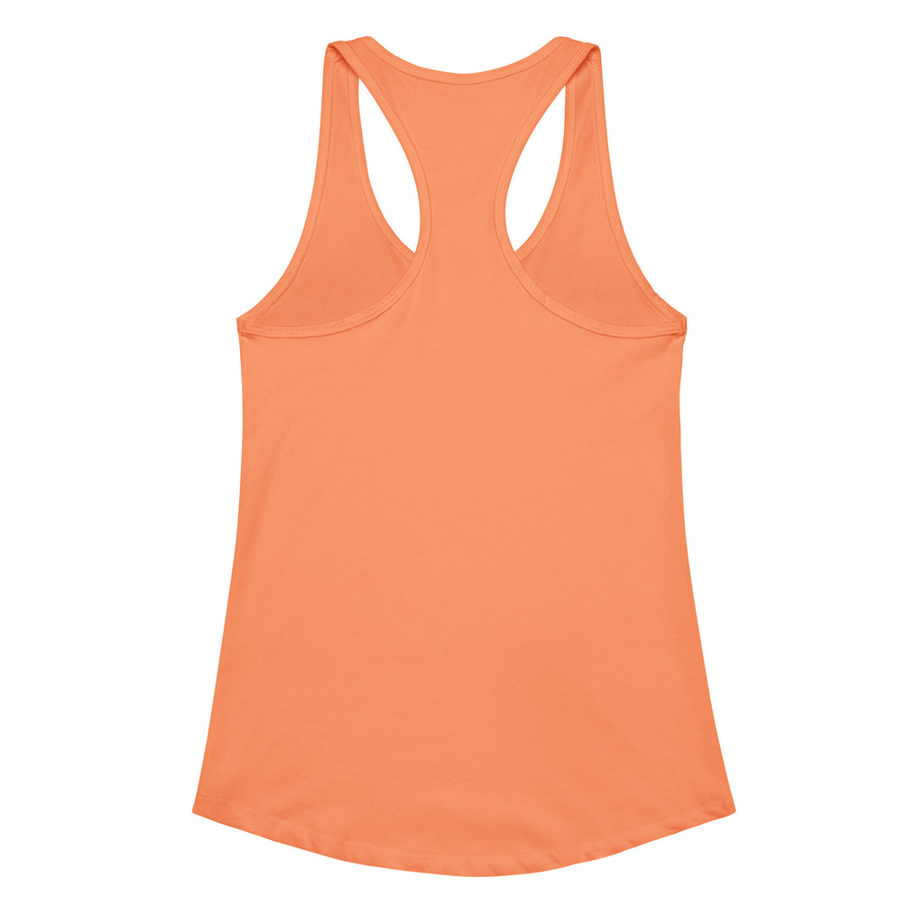 Dolphin 11 W Women’s fitted racerback tank top Light Orange
