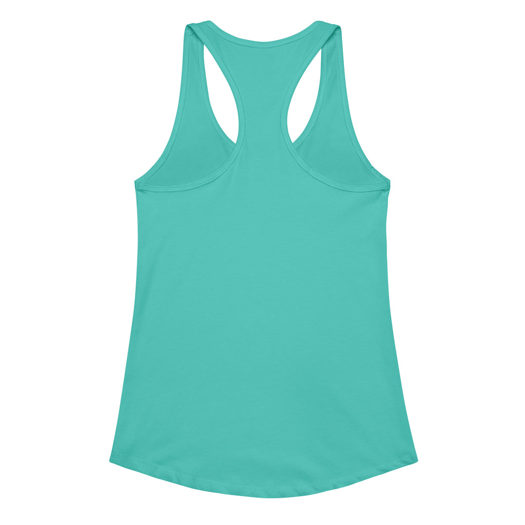 Dolphin 7 W Women’s fitted racerback tank top Tahiti Blue