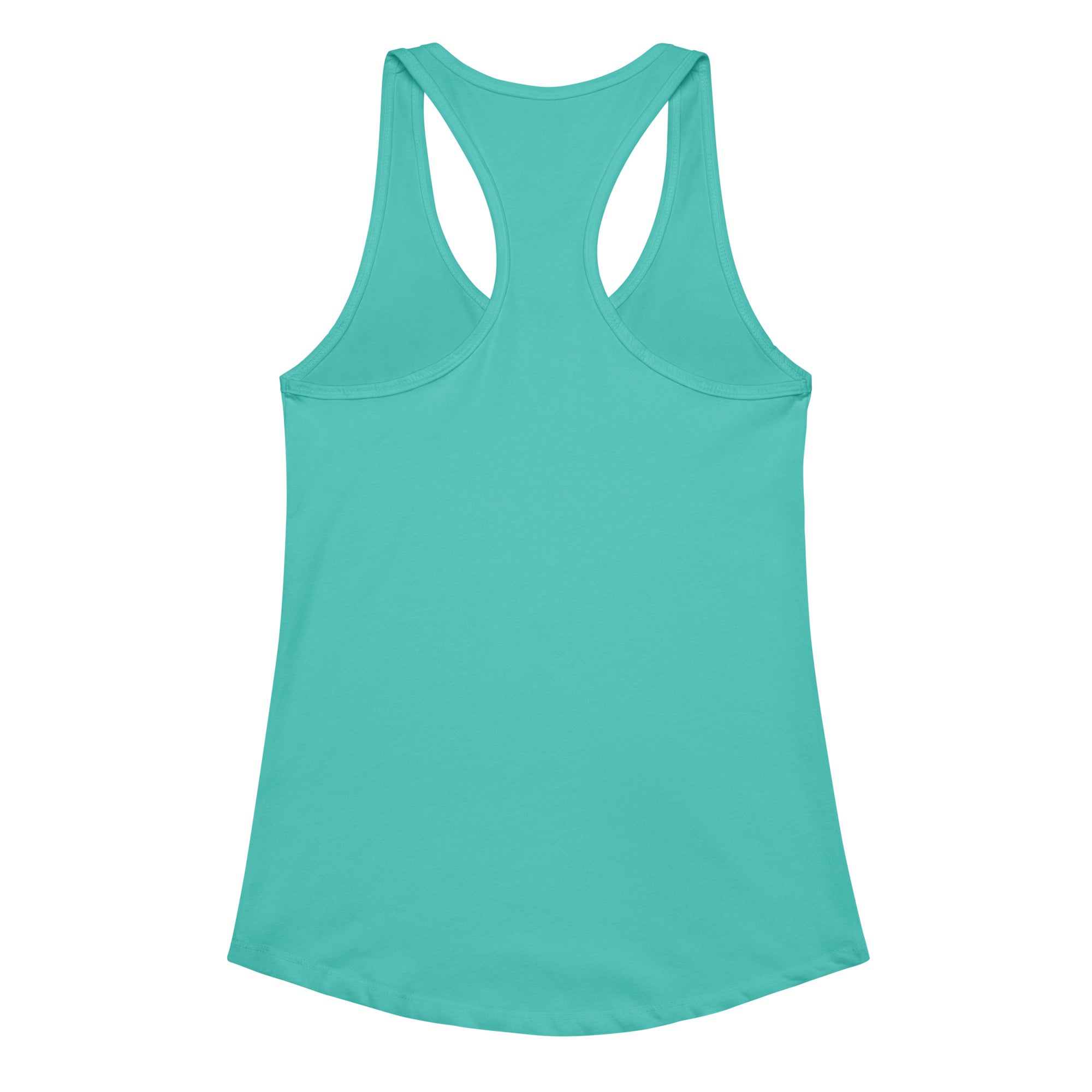 Dolphin 7 W Women’s fitted racerback tank top Tahiti Blue