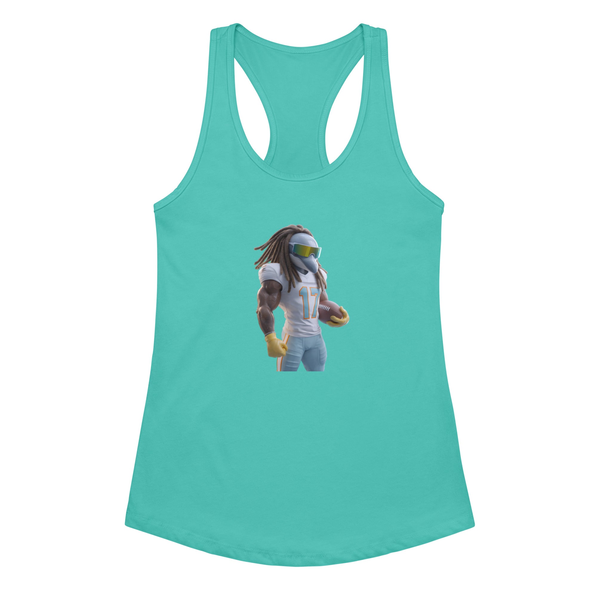 Dolphin 11 W Women’s fitted racerback tank top