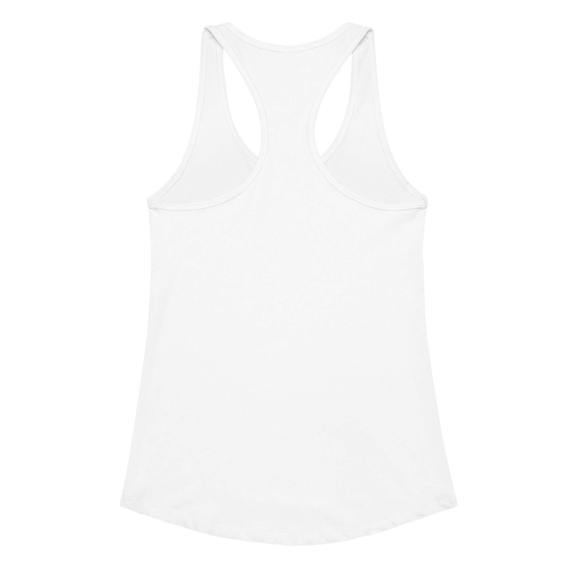 Dolphin 7 W Women’s fitted racerback tank top White