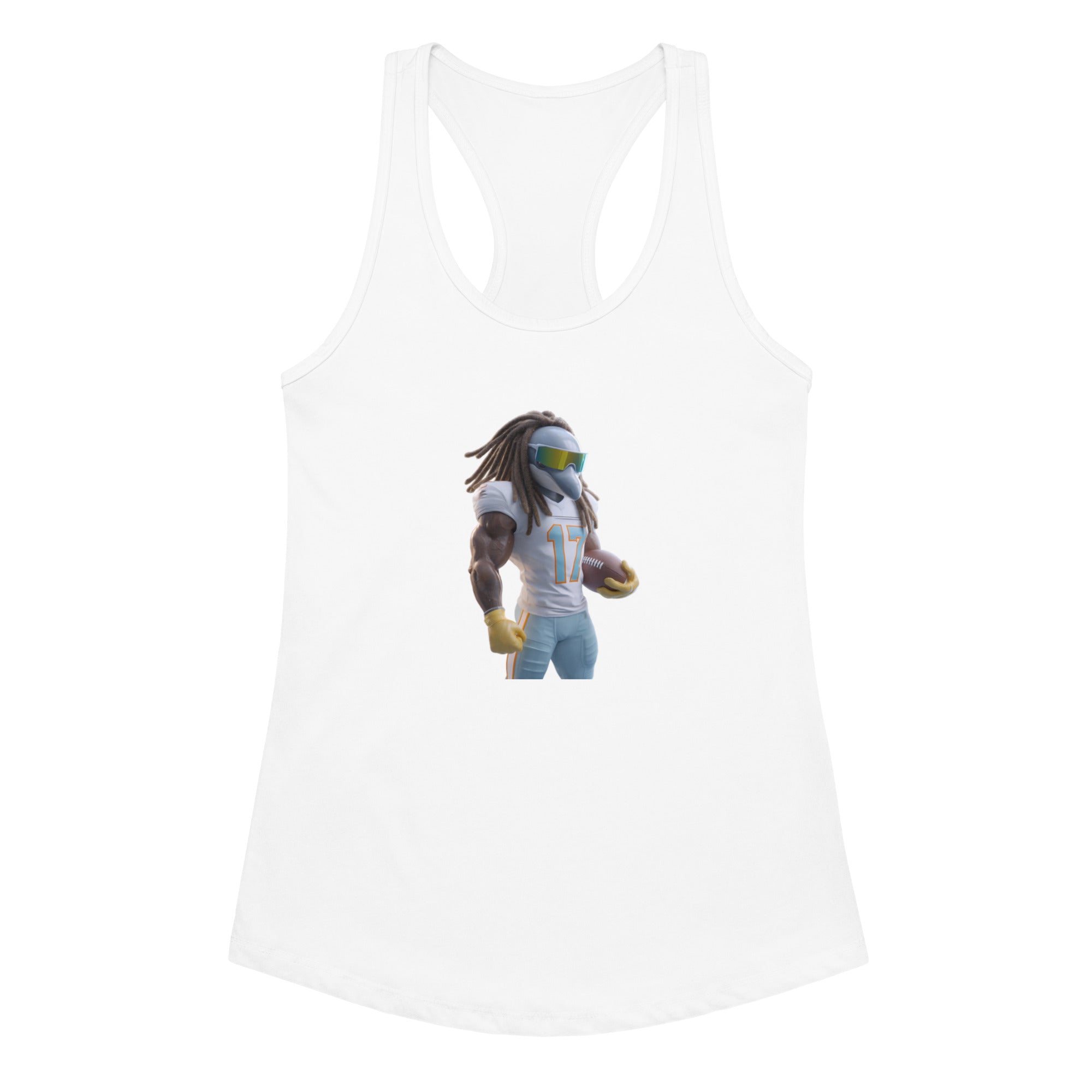 Dolphin 11 W Women’s fitted racerback tank top