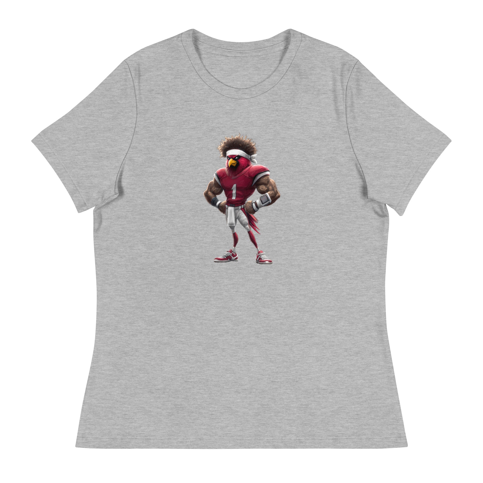 Cardinal 1 Women's Relaxed T-Shirt Athletic Heather