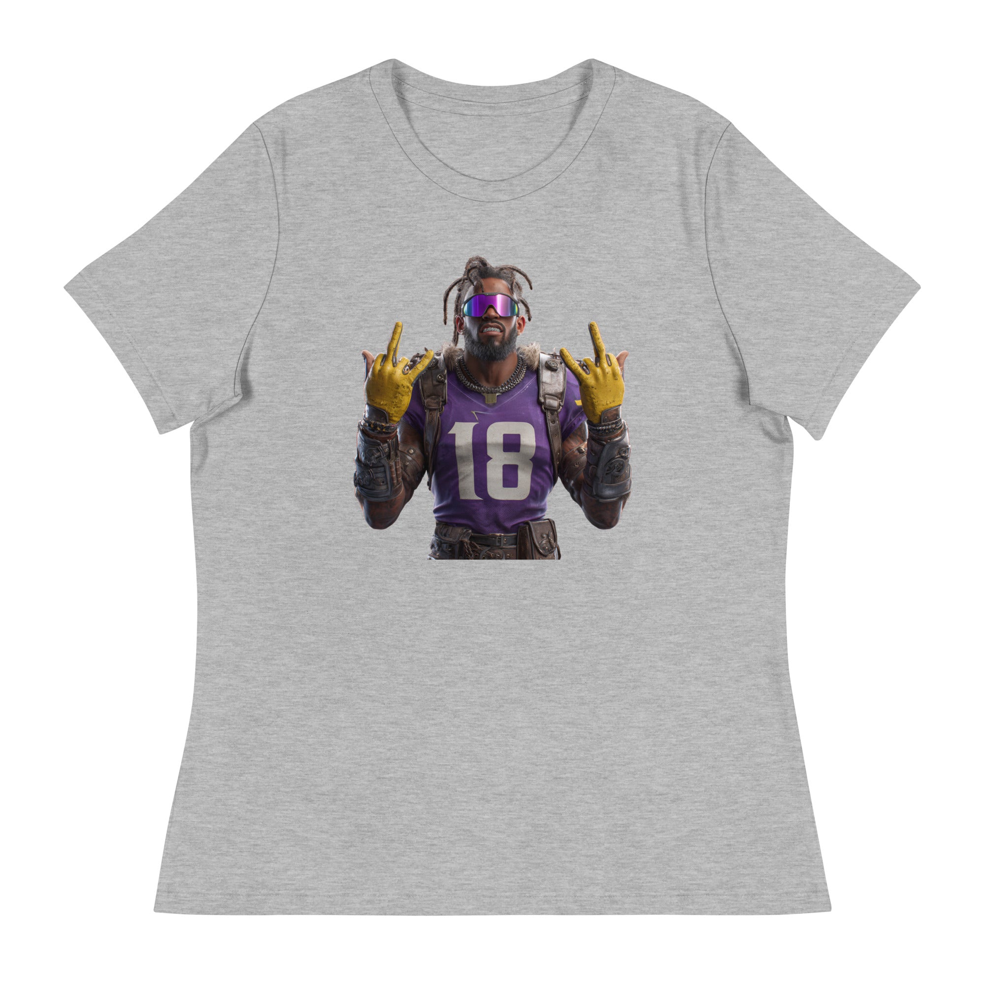 Viking 4 W Women's Relaxed T-Shirt Athletic Heather